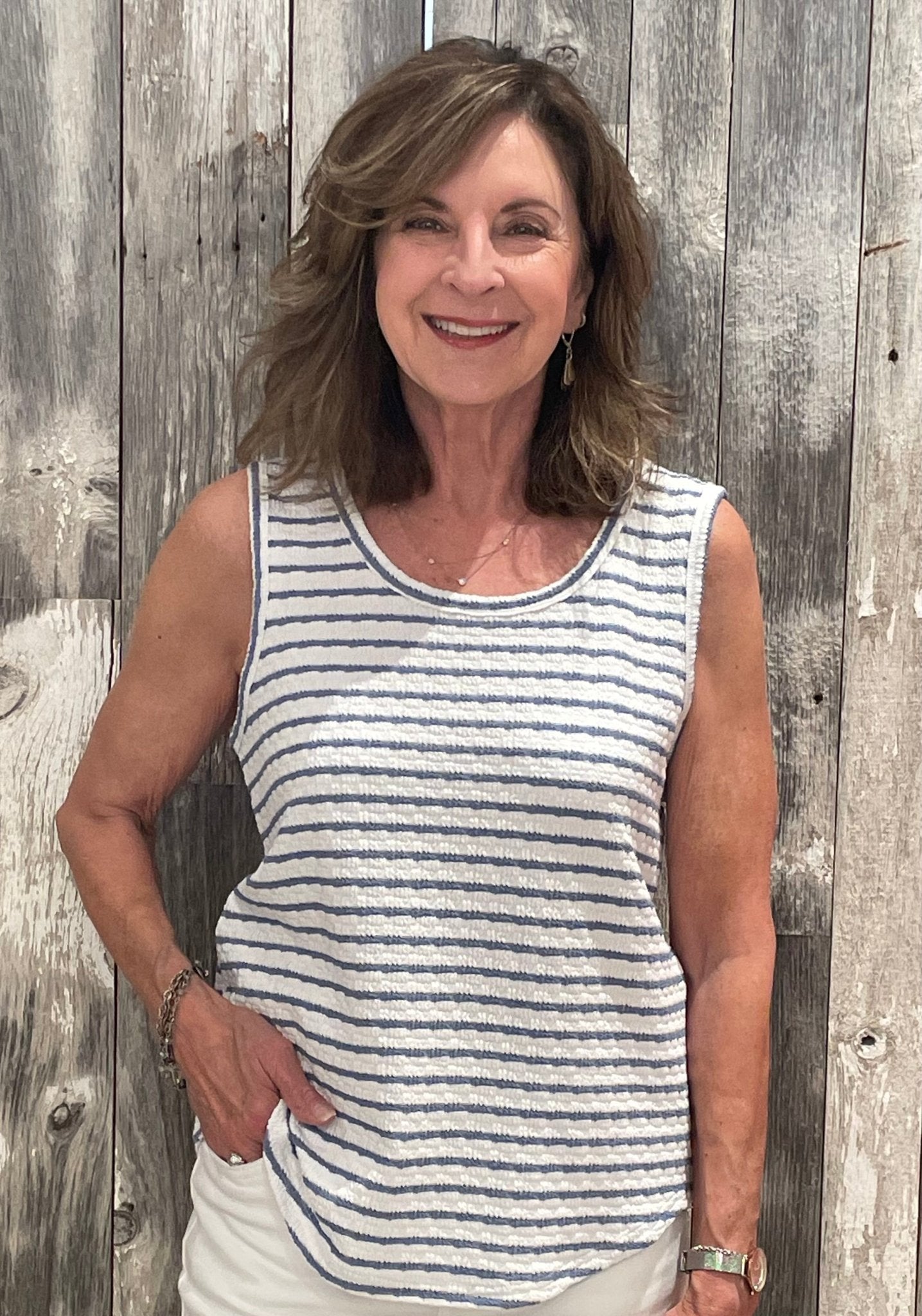 Stripe Tank - Mainstream Boutique