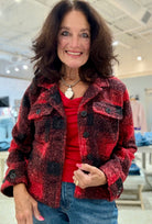 3/4 Sleeve Draped Neck Knit Top