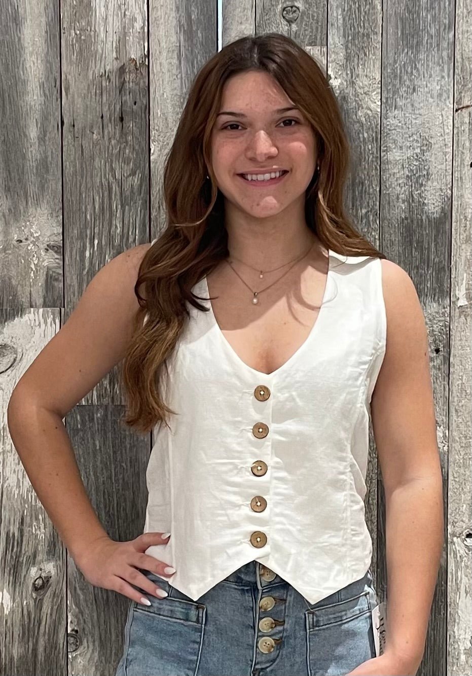 Halter Vest - Mainstream Boutique