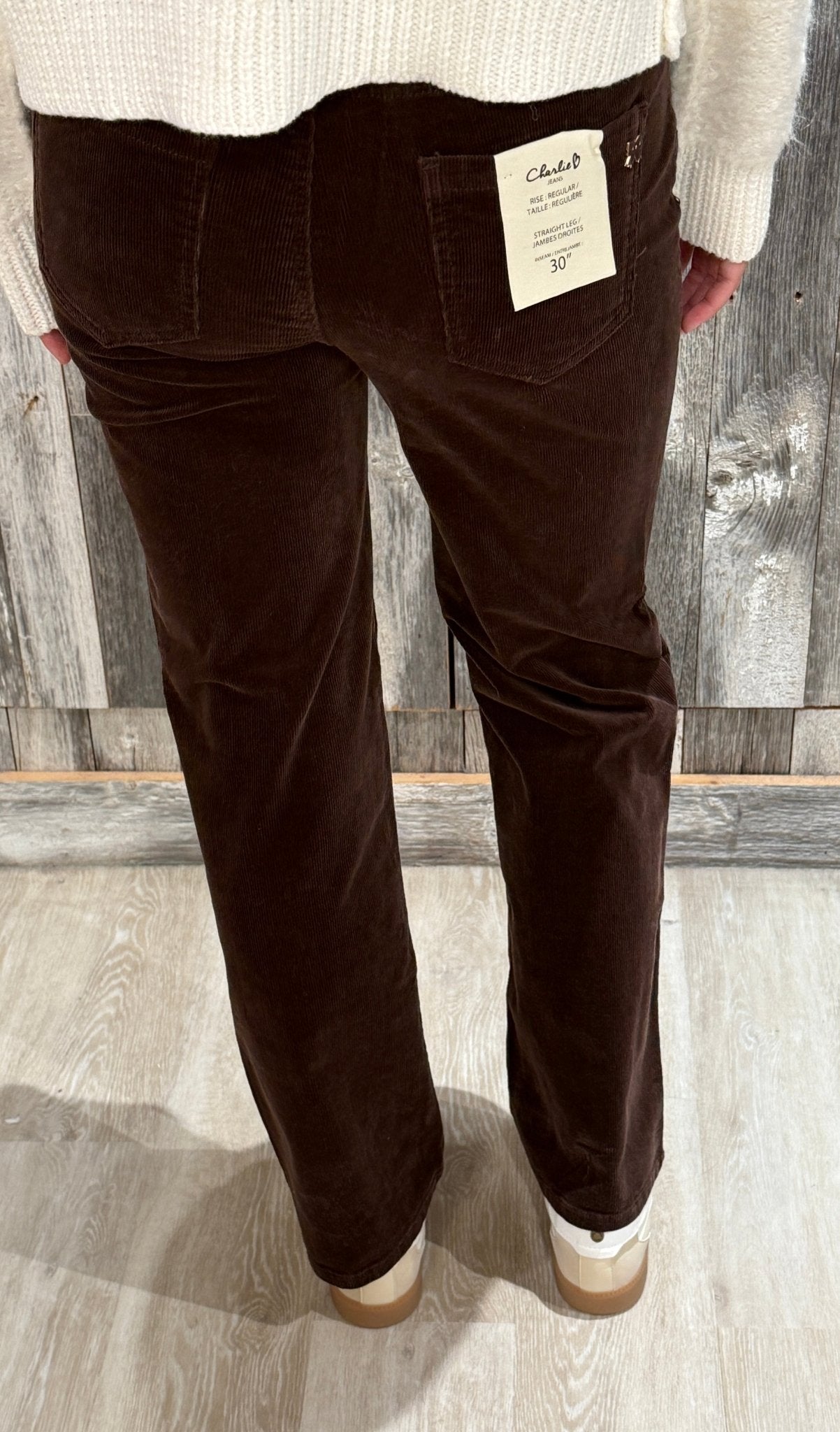 Charlie B Straight Leg Corduroy Pant - Mainstream Boutique