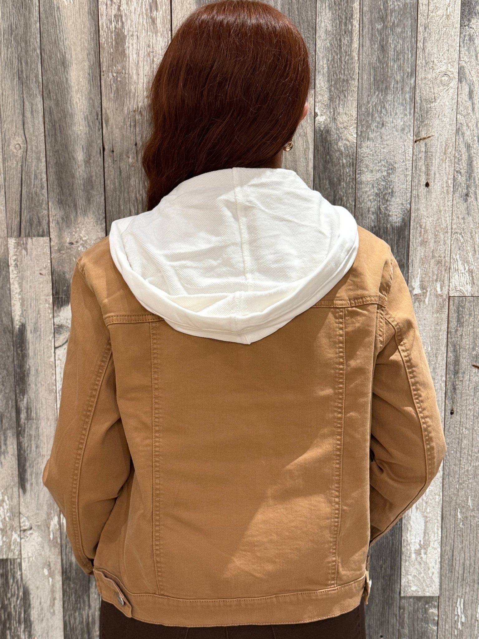 Oversized With Hoodie Jacket - Mainstream Boutique