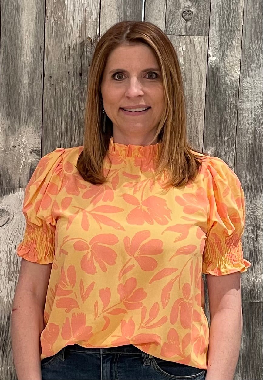 Floral Printed Top - Mainstream Boutique