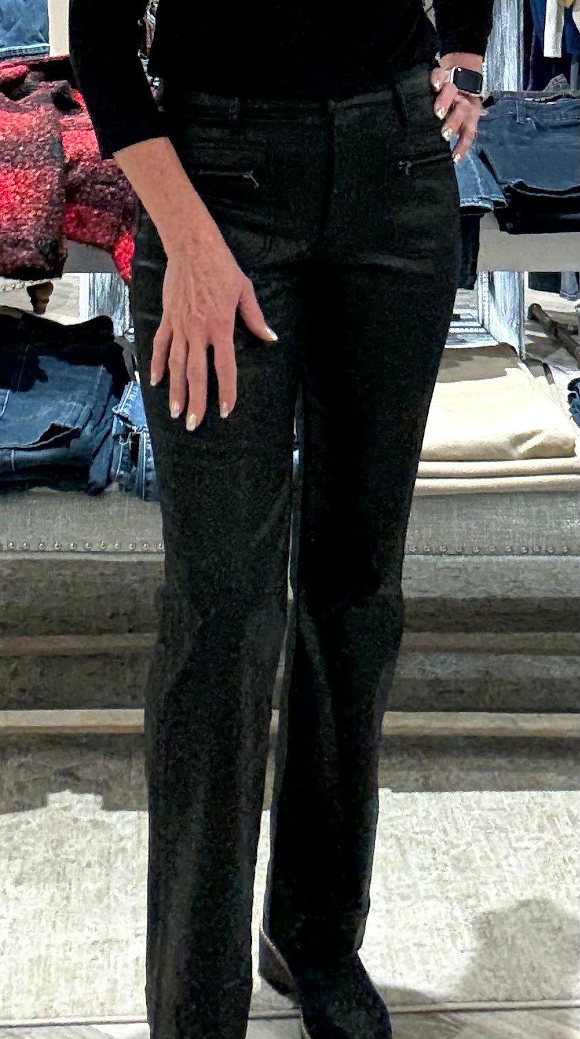 Kelsey Flare Bottom with Welt Pocket Zipper