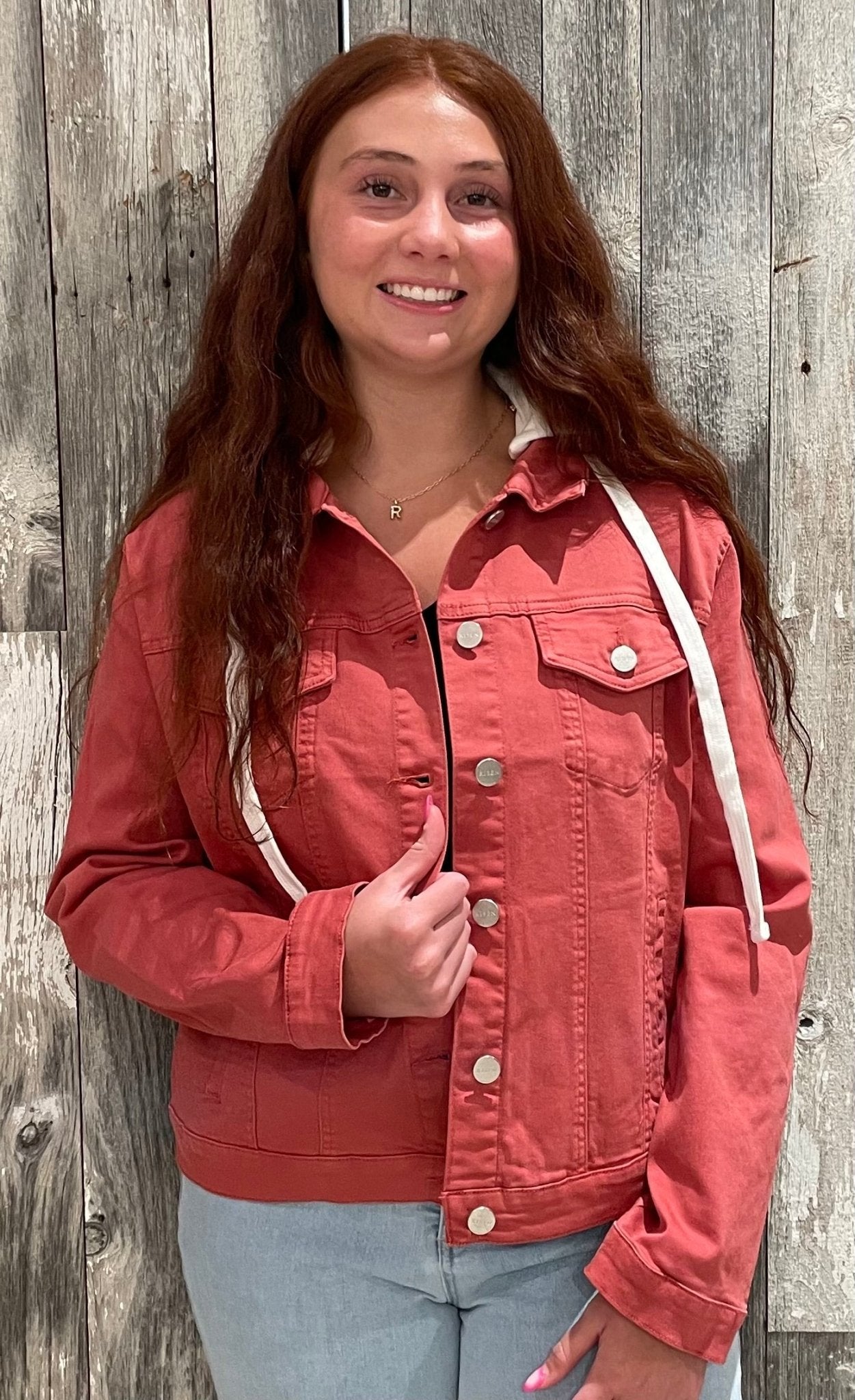 Oversized With Hoodie Jacket - Mainstream Boutique