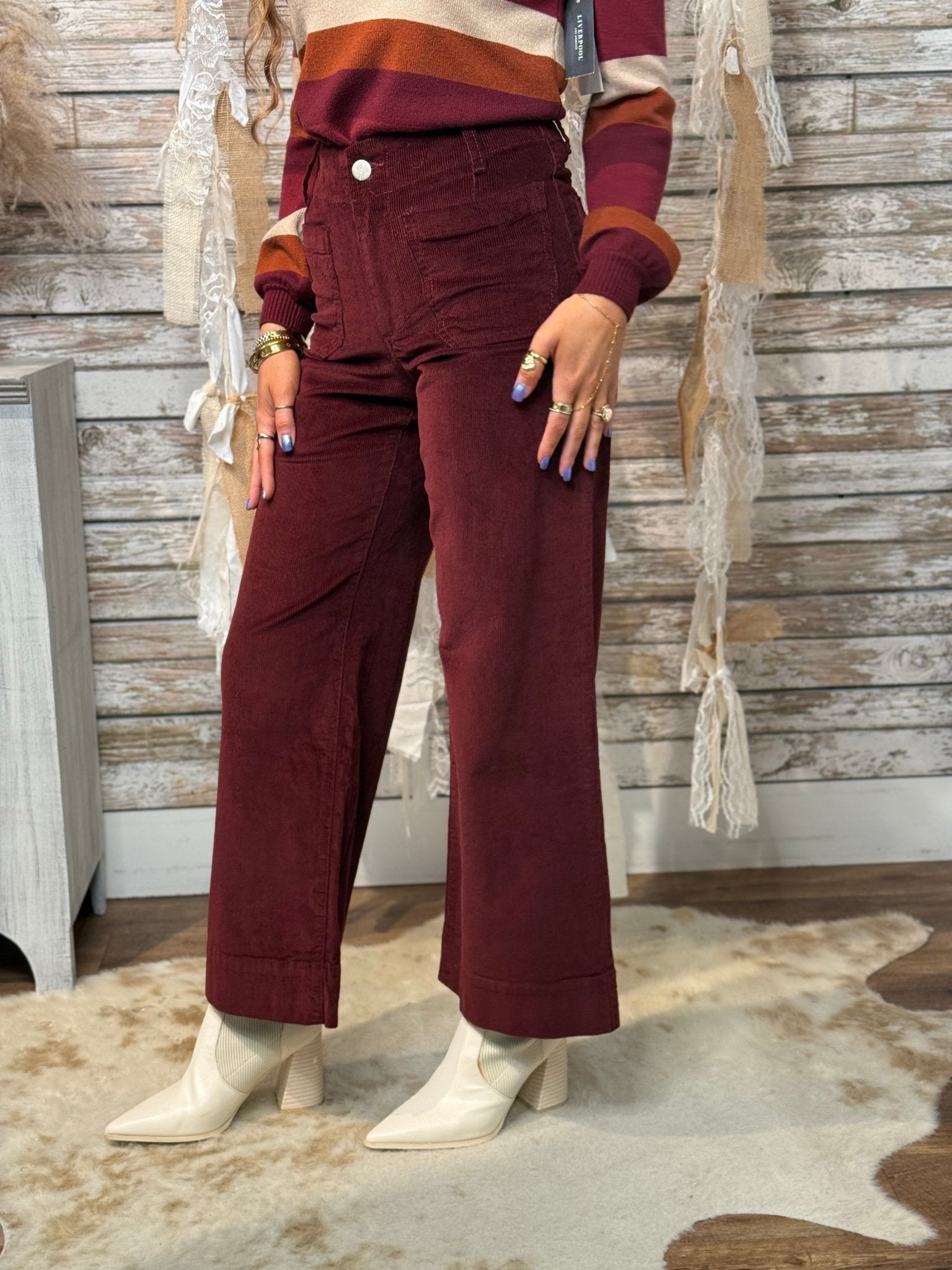 Colette Corduroy Wide Legs - Mainstream Boutique