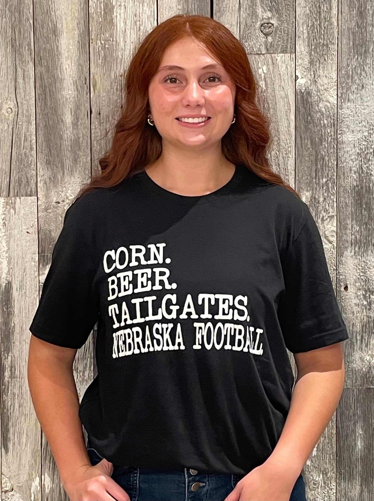 Corn.Beer.Tailgates Tee *Final Sale* - Mainstream Boutique