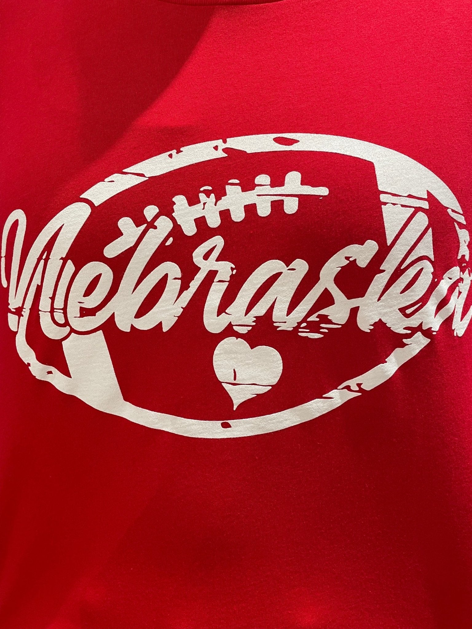 Nebraska Football Graphic Crew Neck Tee *Final Sale* - Mainstream Boutique