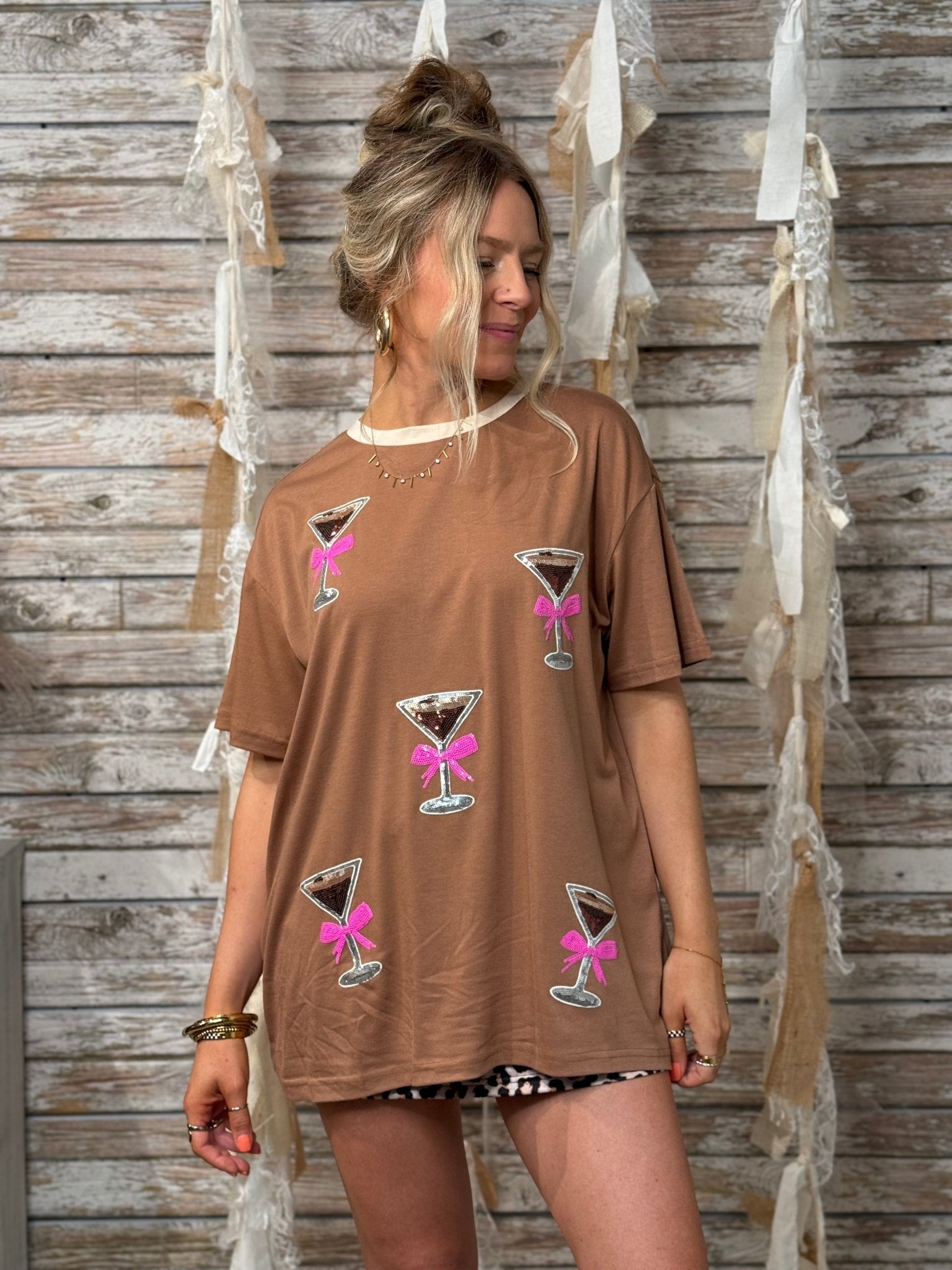 Sip Happens Tee - Mainstream Boutique