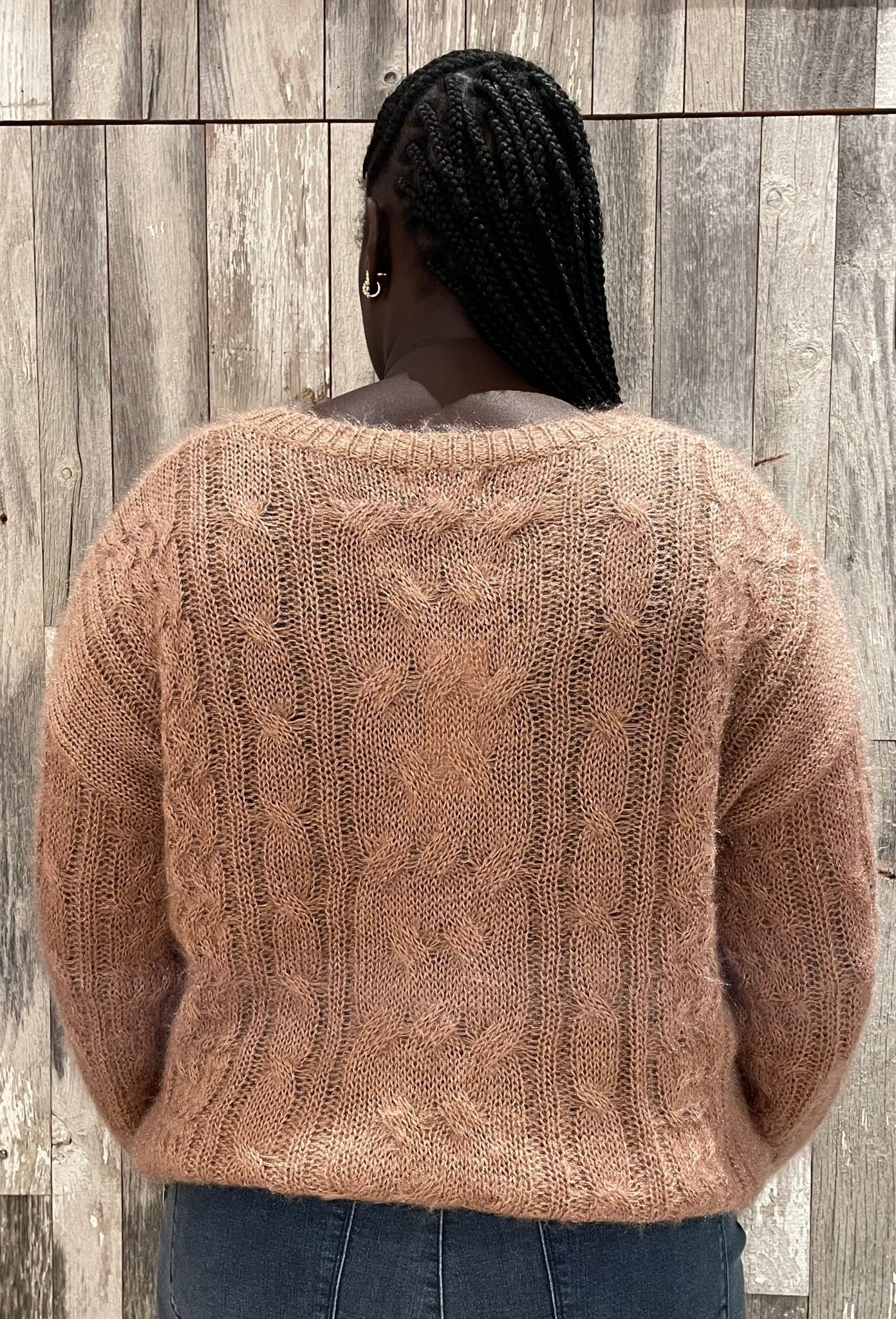 Cable Knit Sweater - Mainstream Boutique