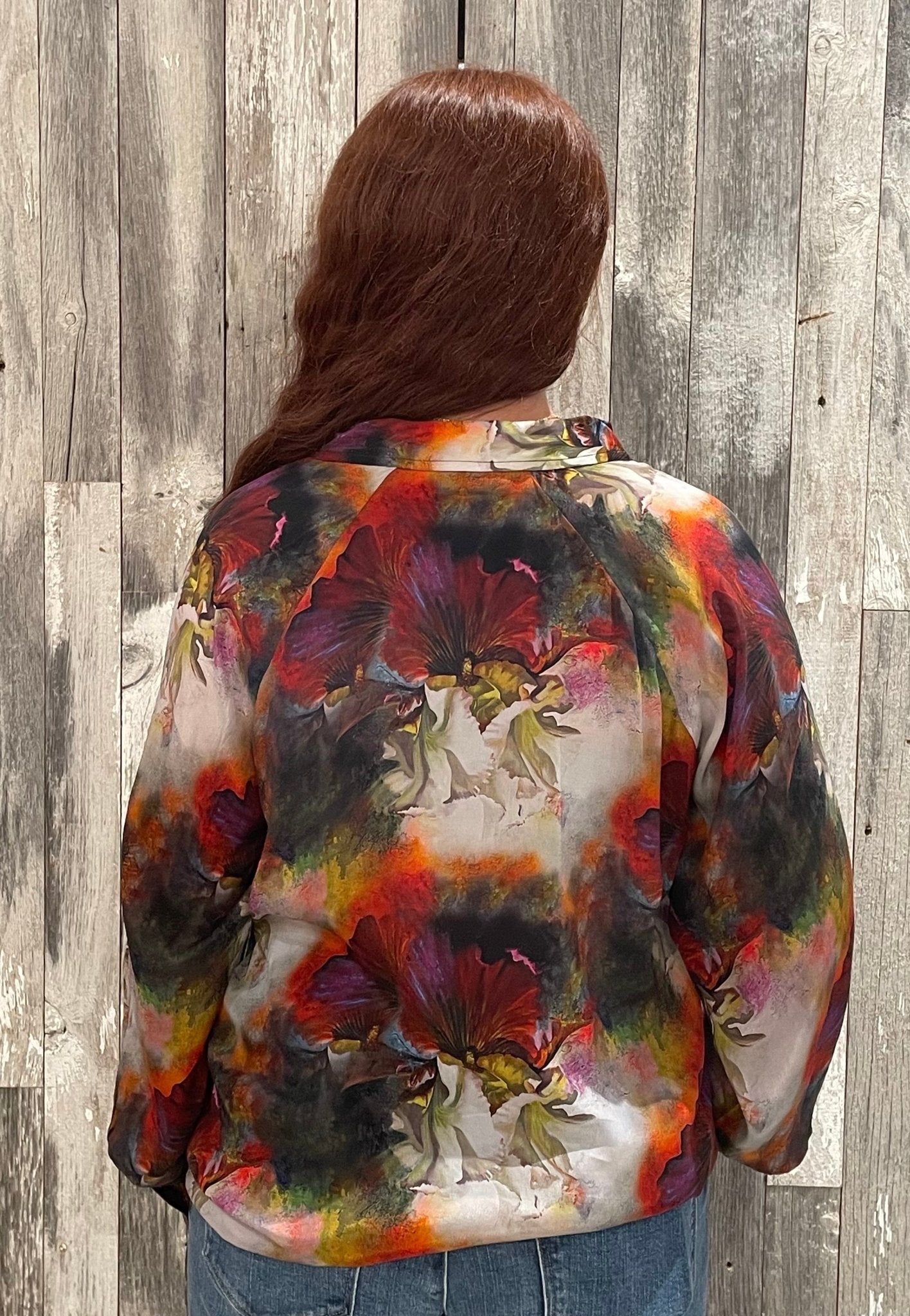 Half - Placket Blouse - Mainstream Boutique