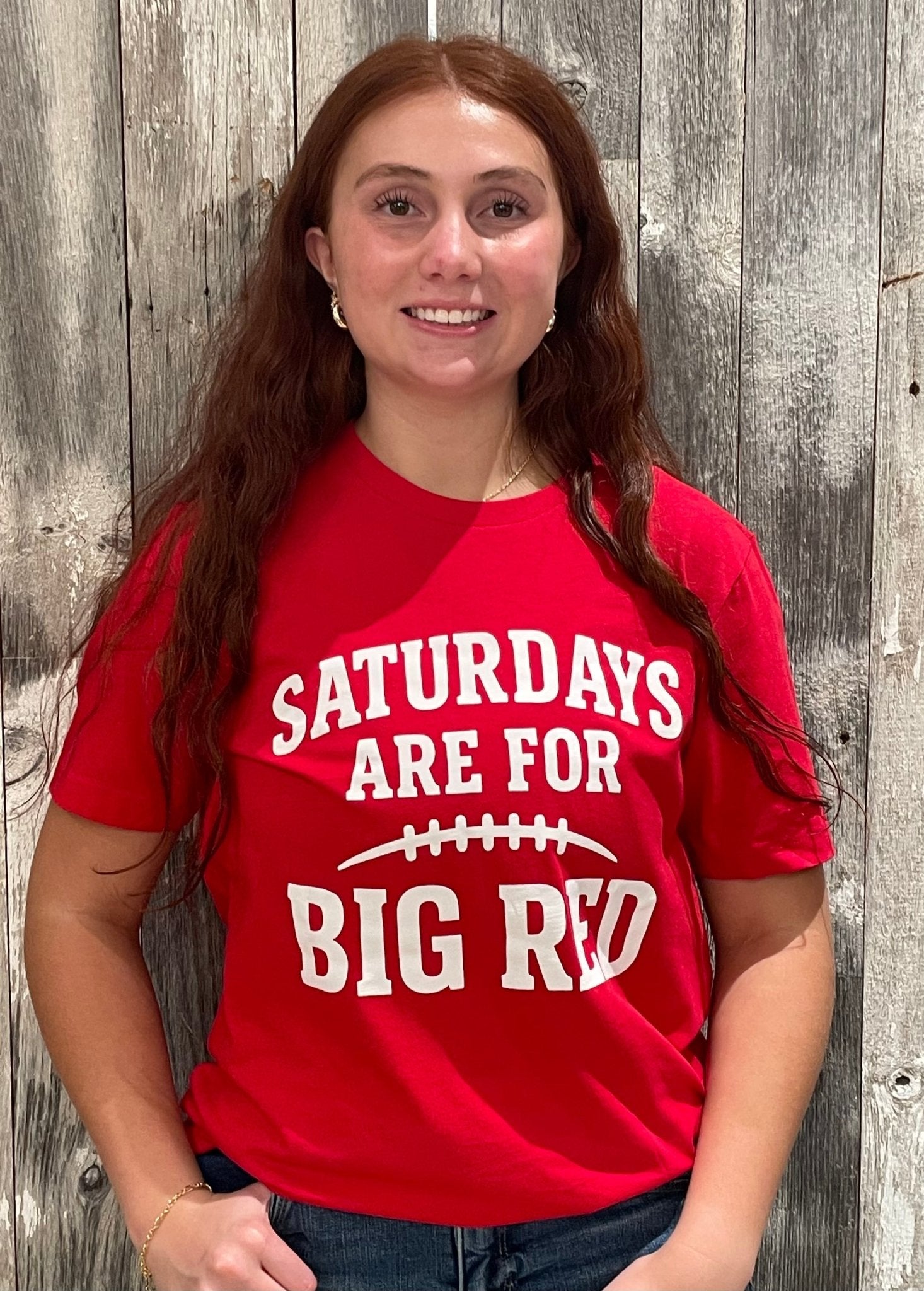 Saturdays Are For BIG RED *Final Sale* - Mainstream Boutique