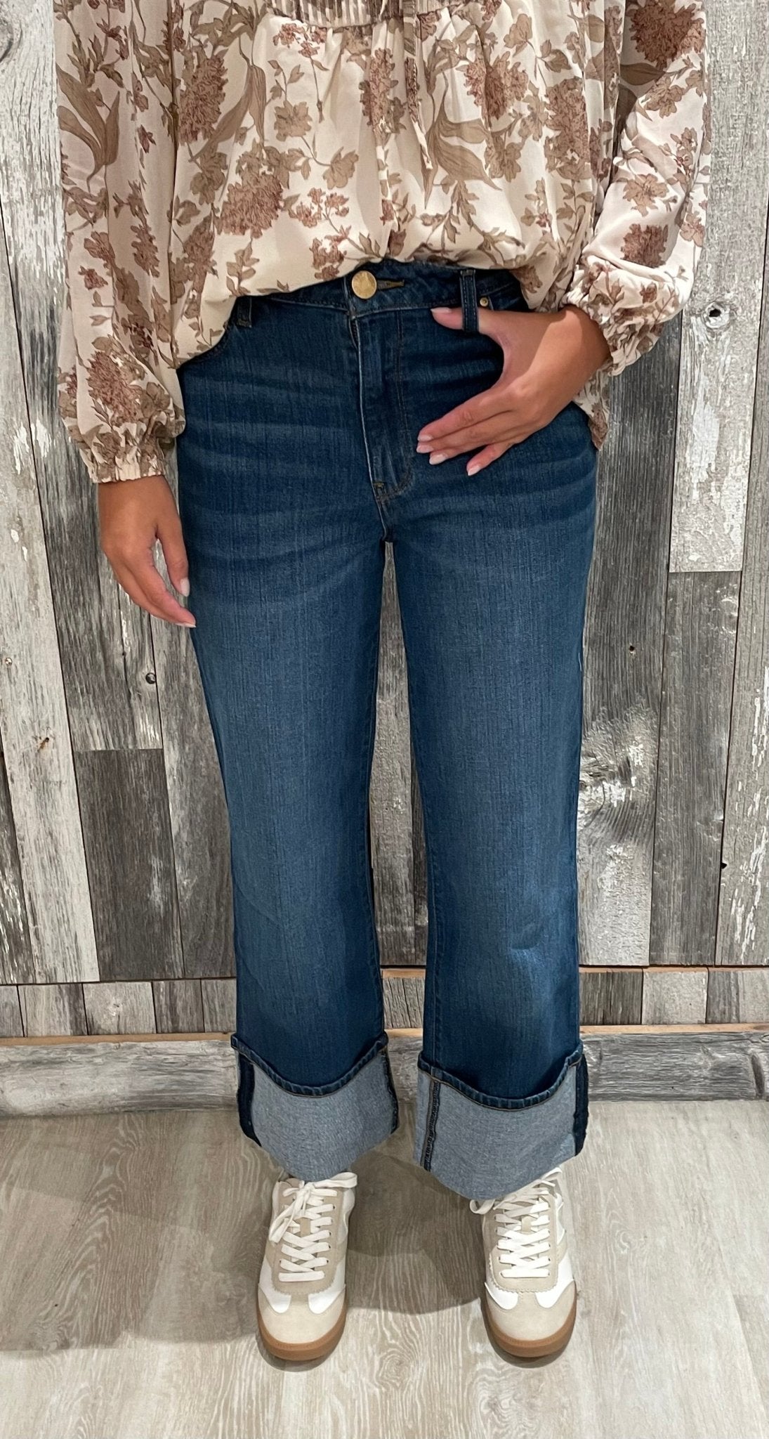 KUT Sienna High Rise Straight Leg - Mainstream Boutique