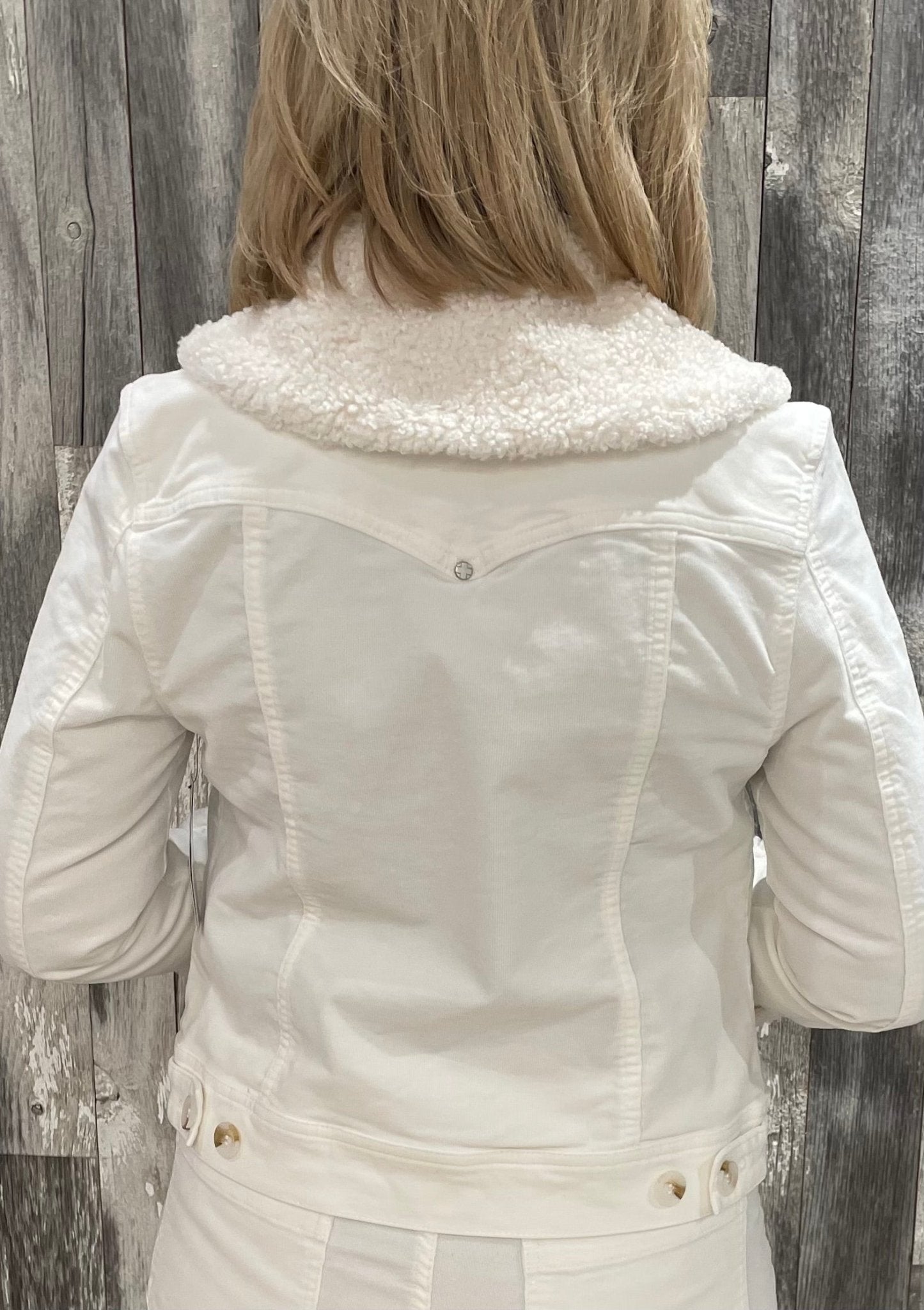 Liverpool Corduroy Sherpa Collar Jacket - Mainstream Boutique