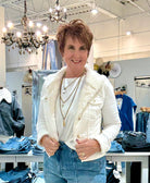 Corduroy Sherpa Collar Trucker Jacket