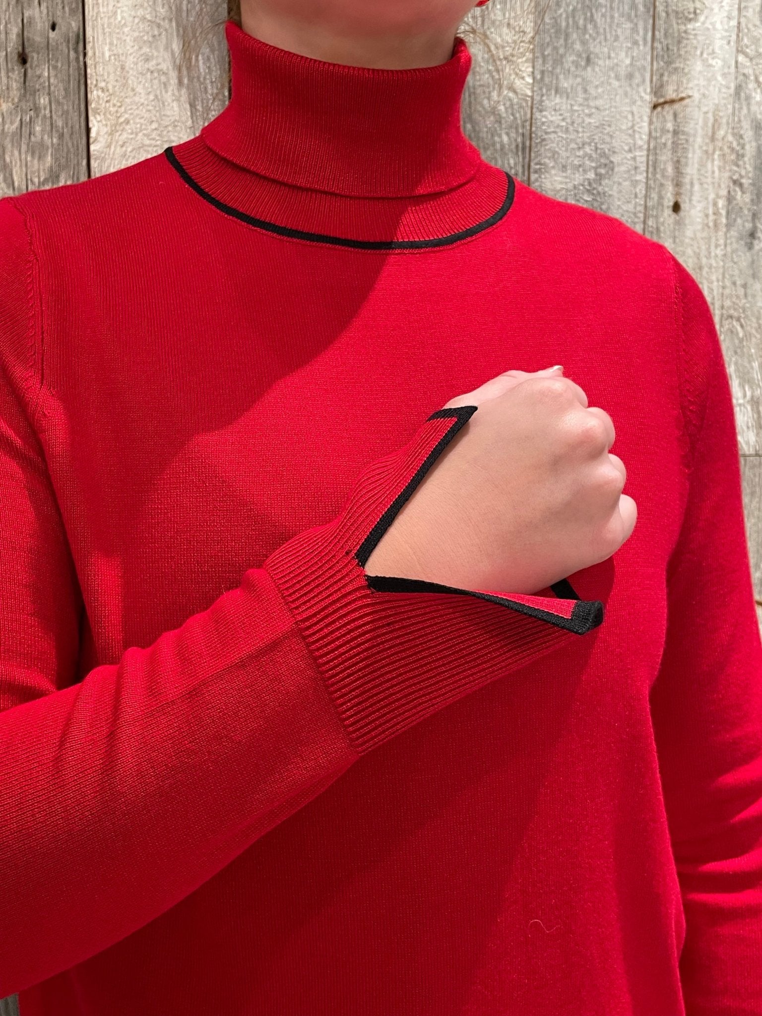 Long Sleeve Turtle Neck Basic - Mainstream Boutique