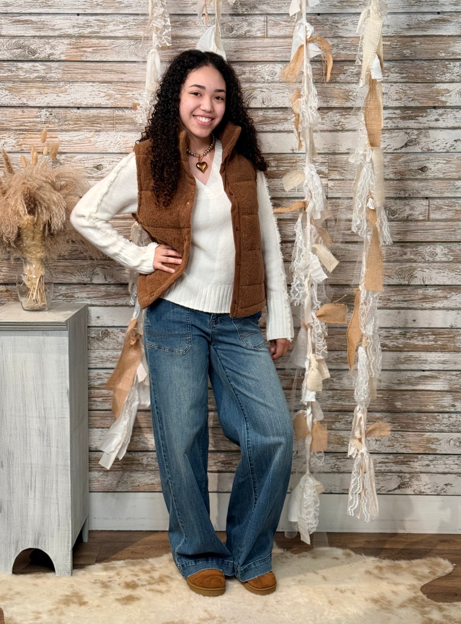 Cinnamon Trail Puffer Vest - Mainstream Boutique