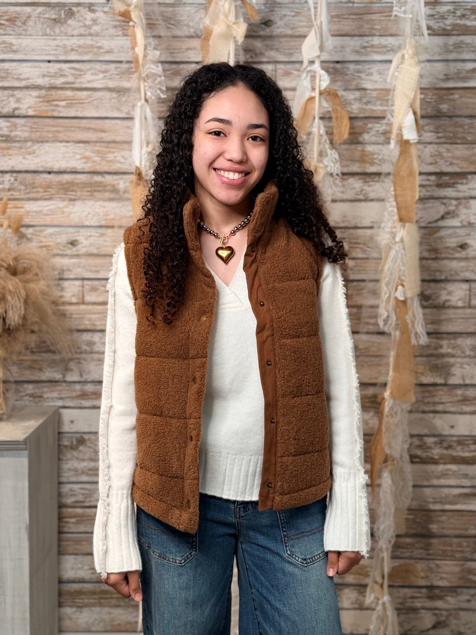 Cinnamon Trail Puffer Vest - Mainstream Boutique