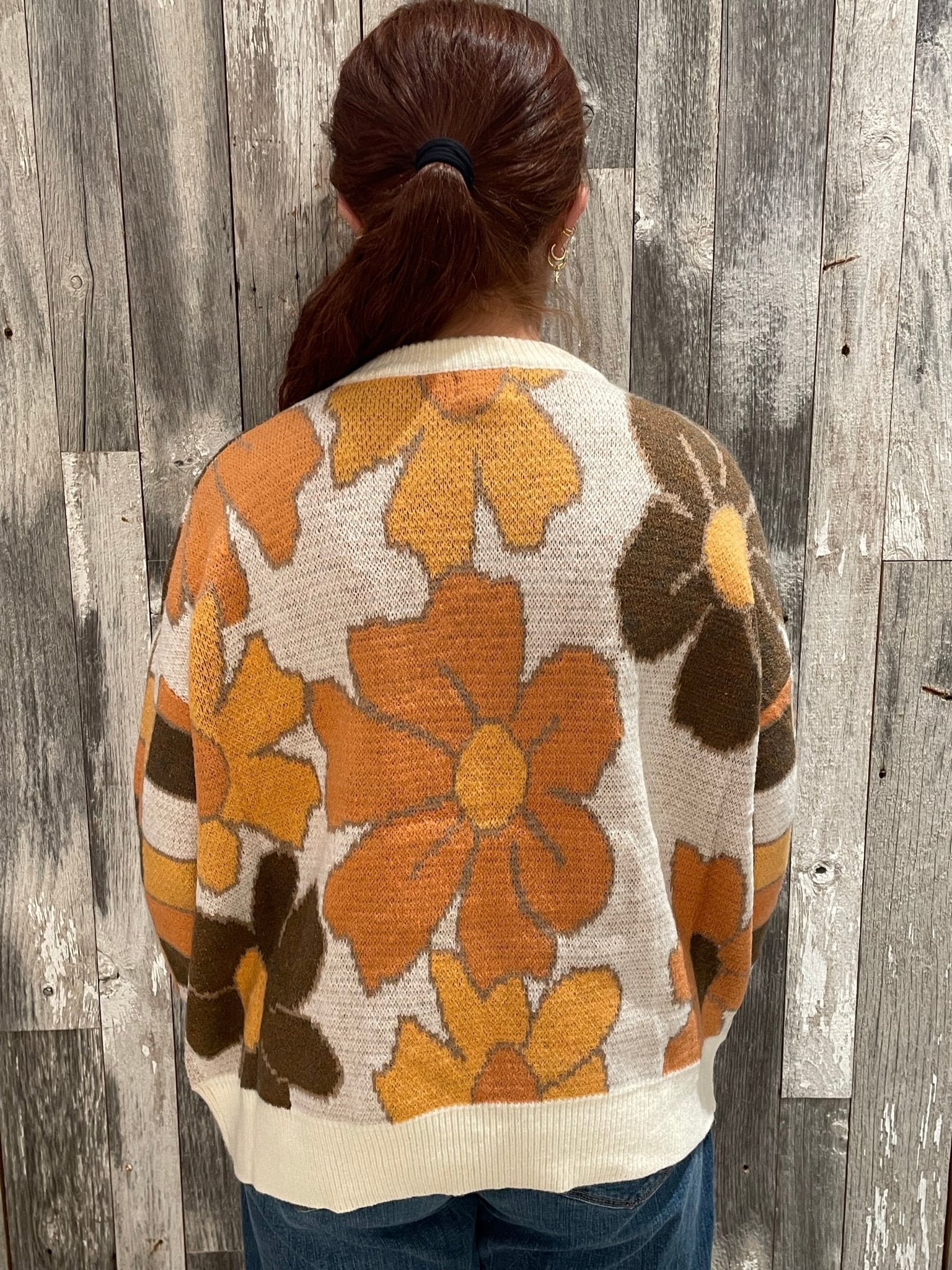 Floral Mixed Sweater *Final Sale* - Mainstream Boutique