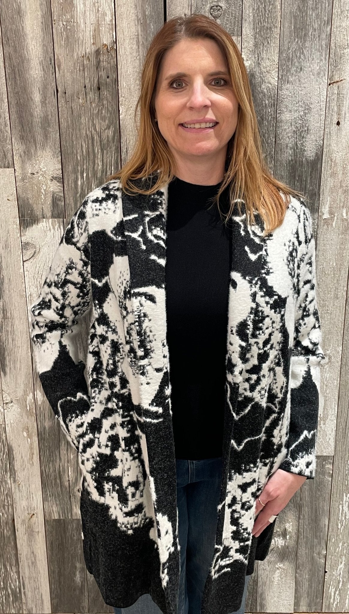 Liverpool Open Front Coatigan Sweater - Mainstream Boutique