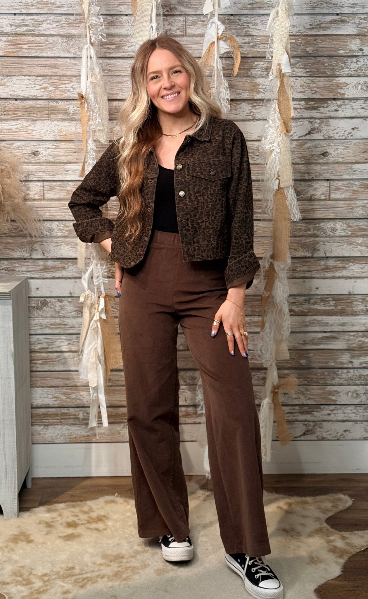 Wild Instinct Cropped Jacket - Mainstream Boutique