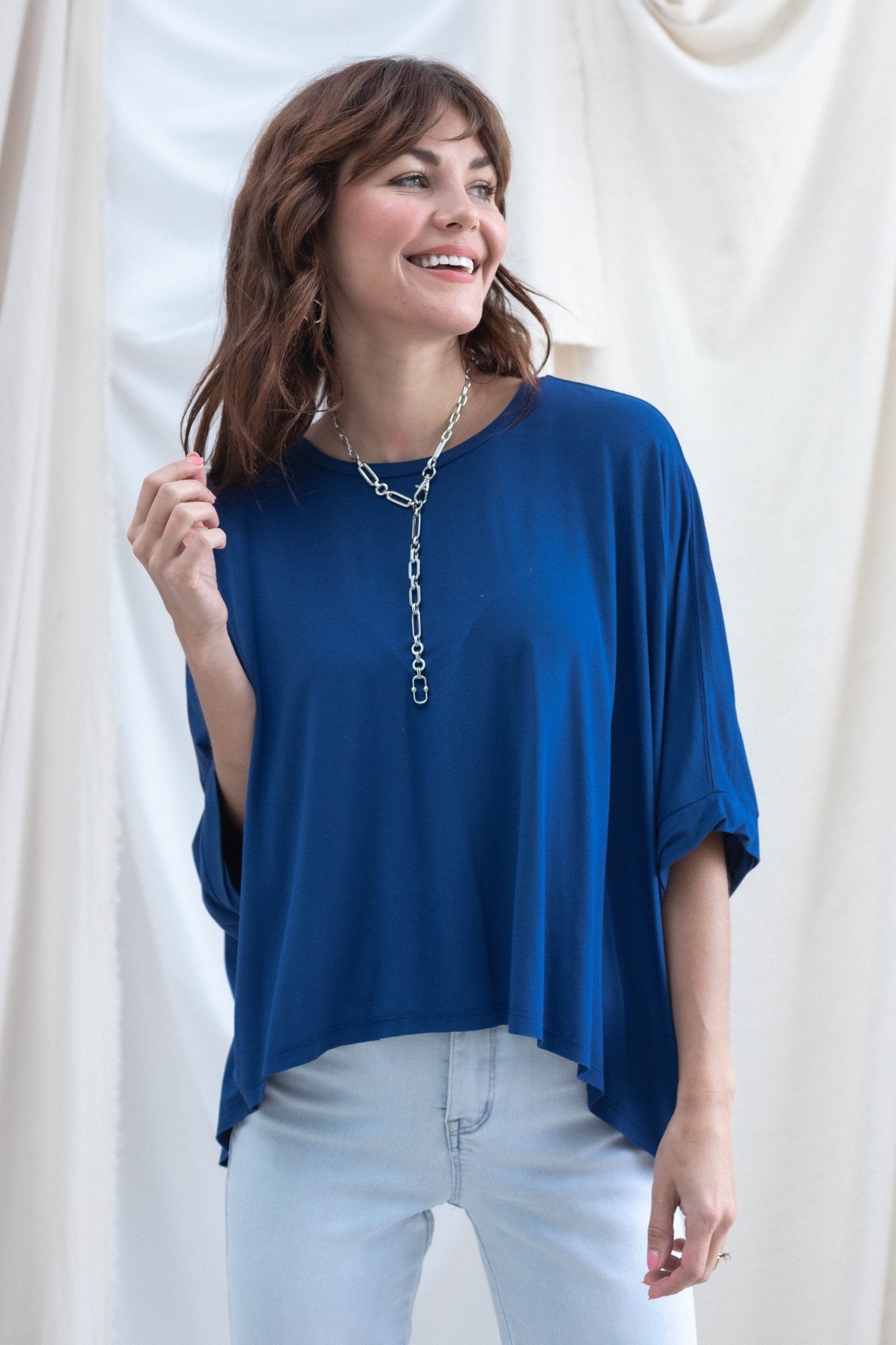 Swing Tee - Navy - Mainstream Boutique