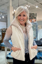 Long Sleeve Boat Neck Printed Knit Top