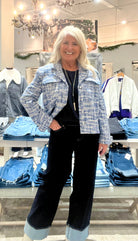 Button Front Boxy Shacket