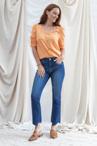 Asymmetrical High Rise W/ Side Panel - Mainstream Boutique
