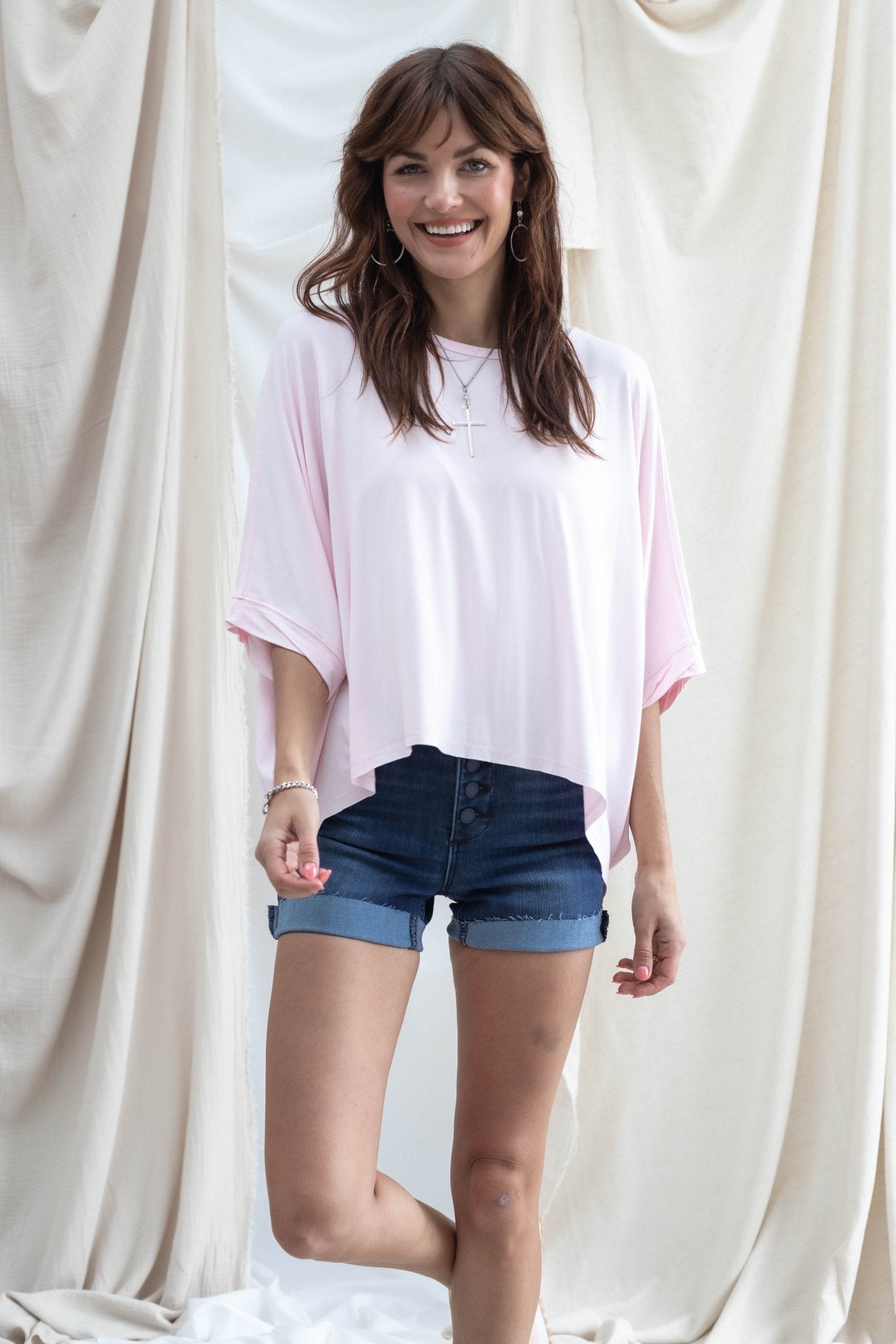 Button Fly Shorts - Mainstream Boutique
