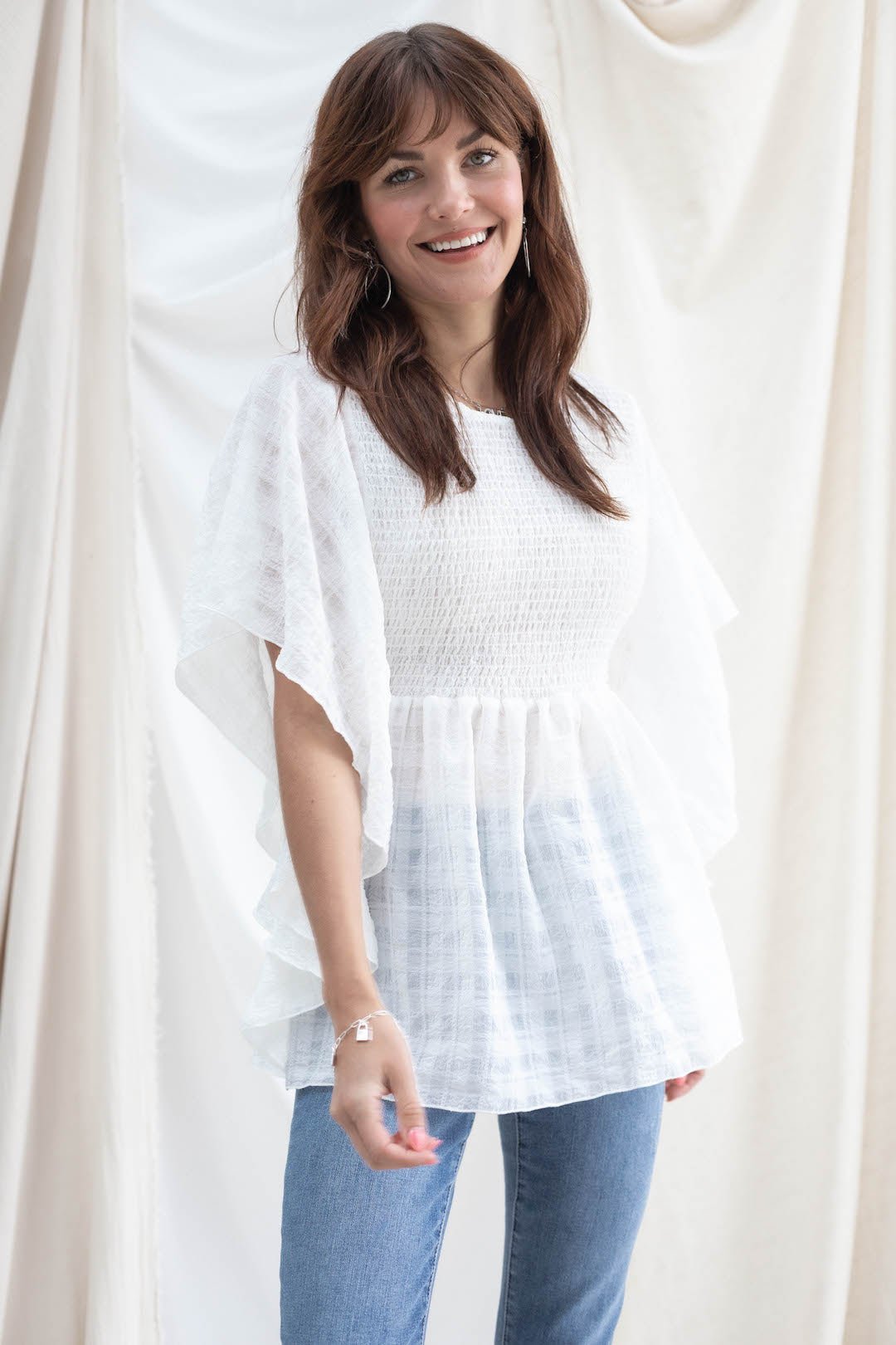 Smocked Top - Mainstream Boutique