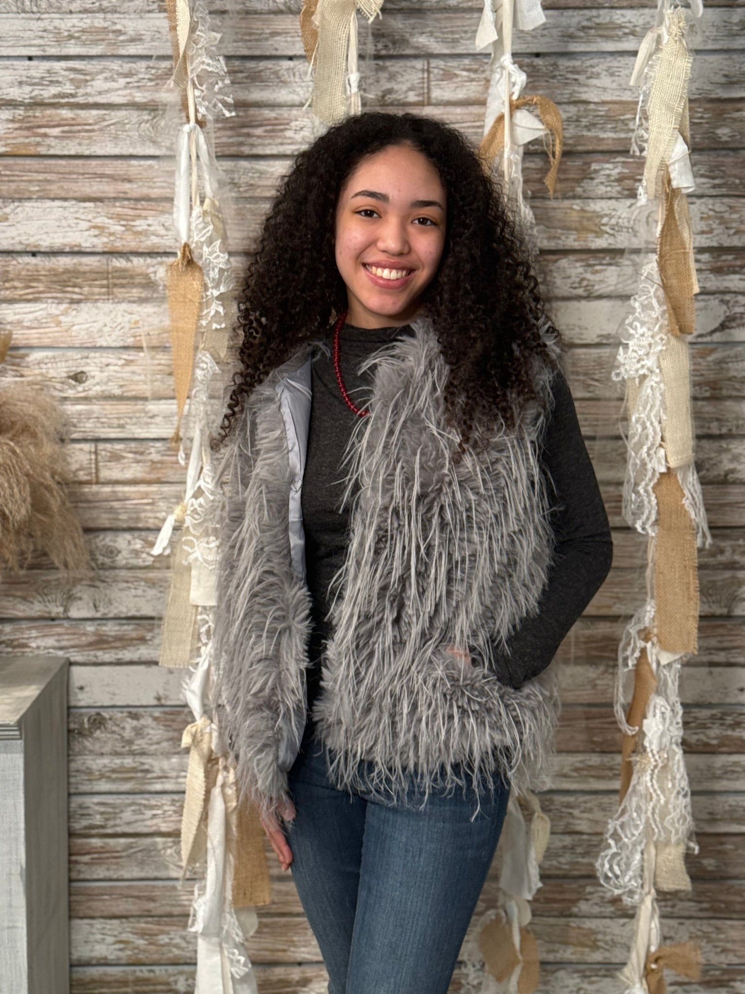 Shaggy Chic Faux Fur Vest - Mainstream Boutique