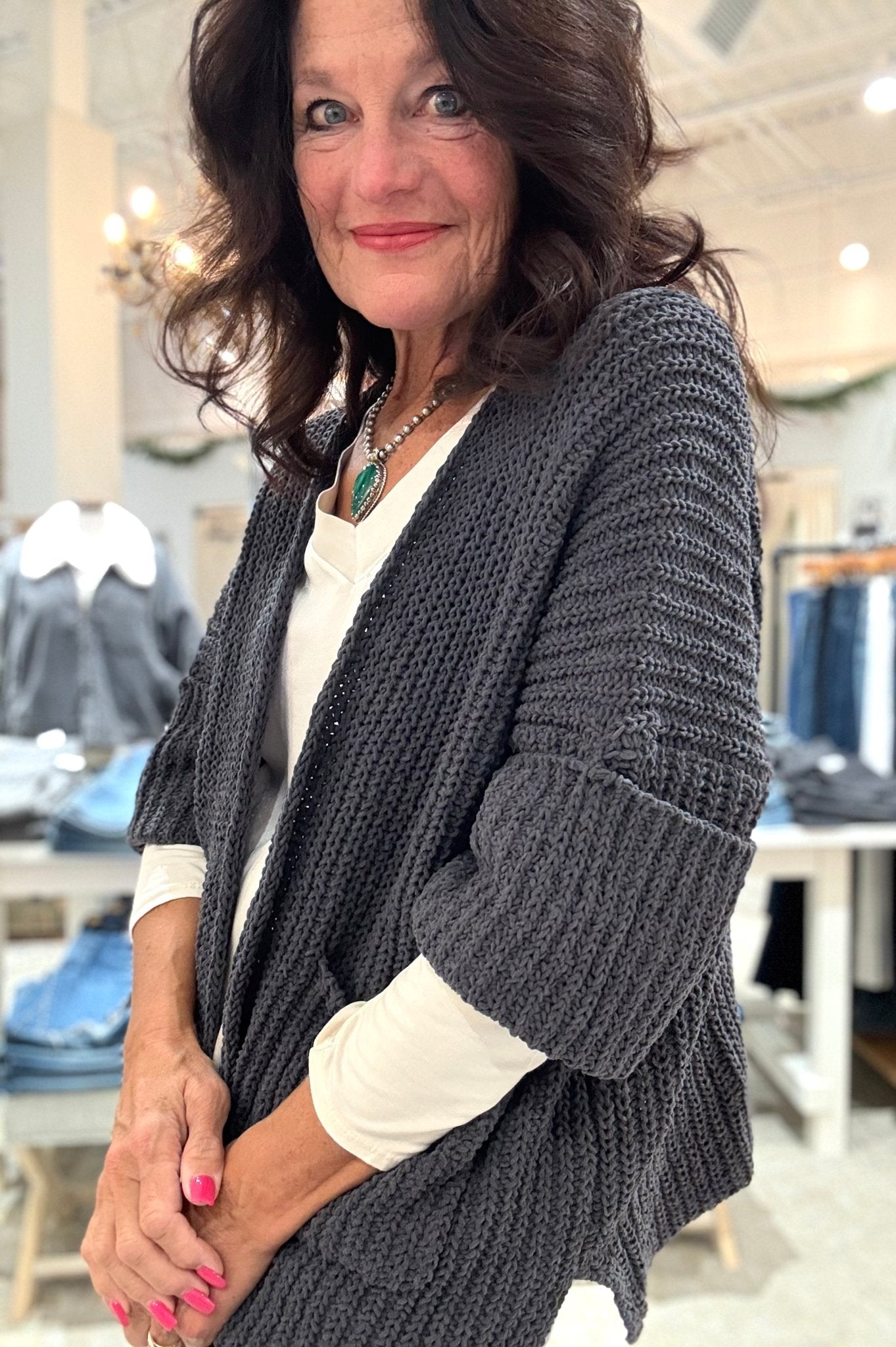 ink cardigan