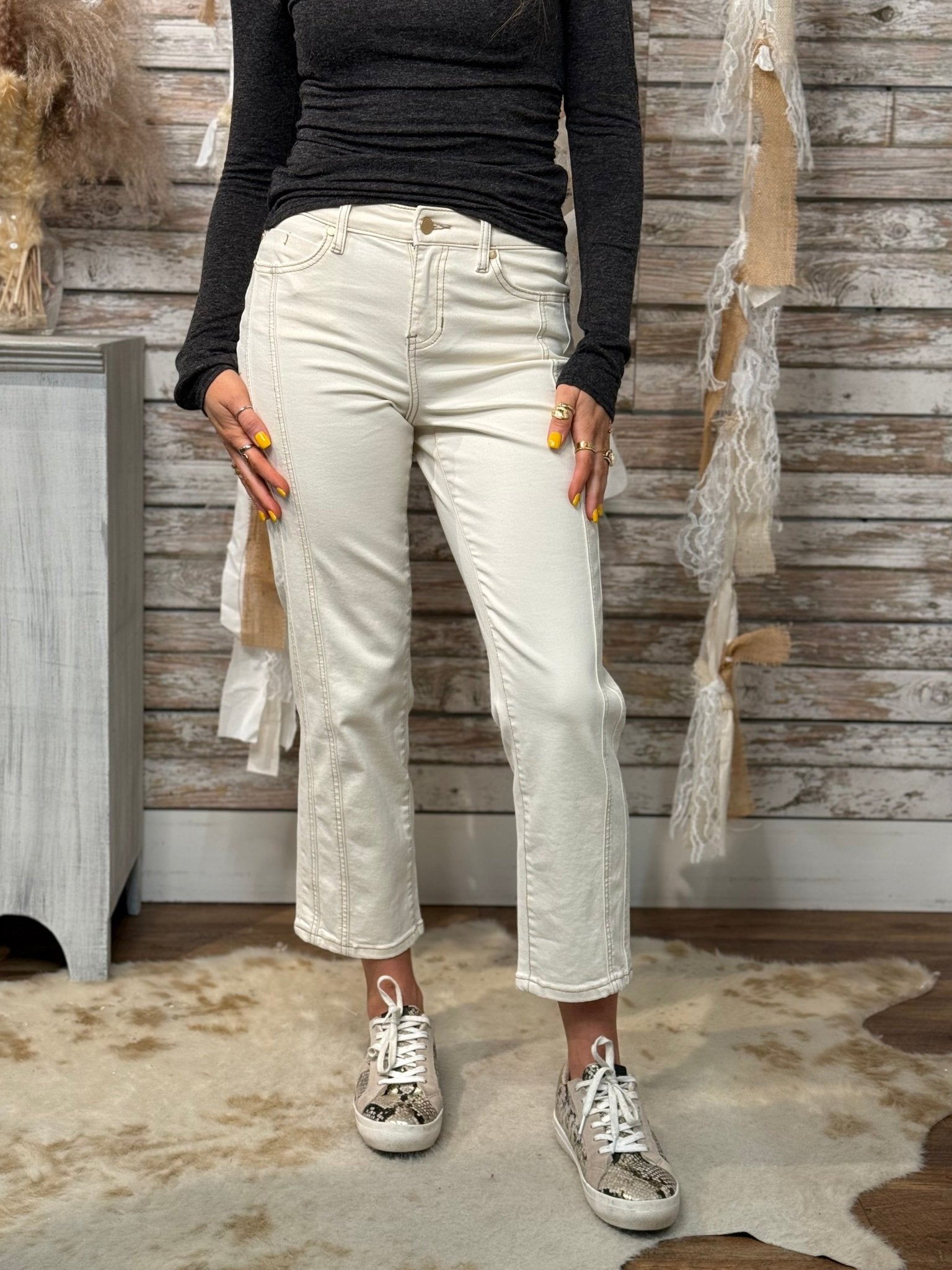 Sandstone Straight Jean - Mainstream Boutique