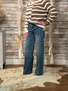 Mac And Me Harbor Breeze Wide Leg Denim - Mainstream Boutique