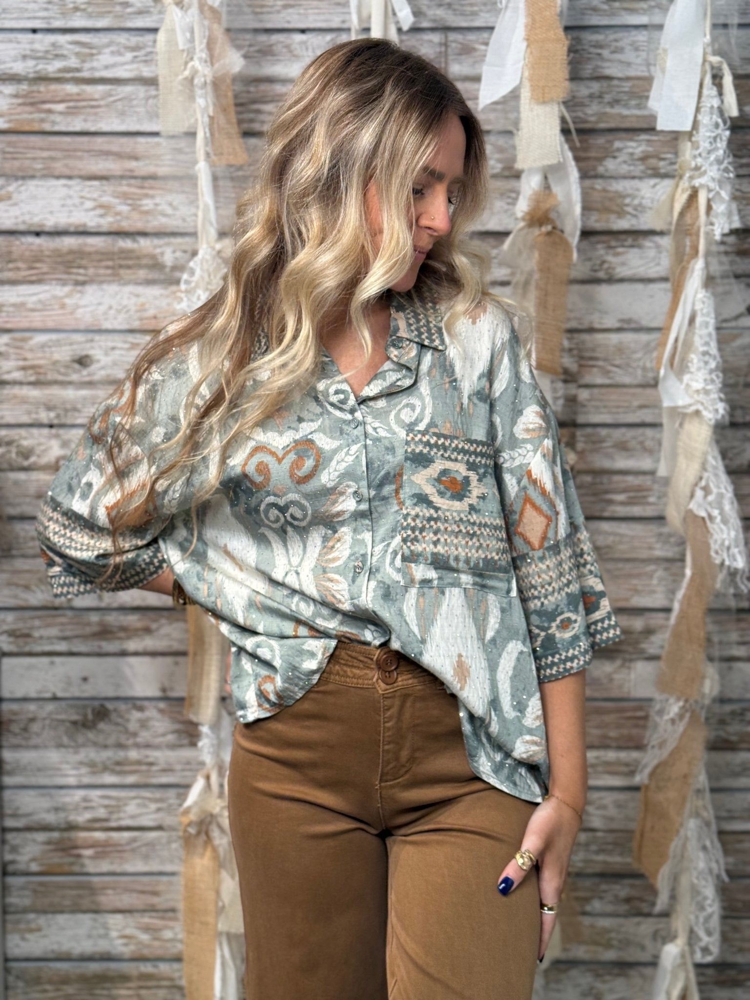 Sahara Mirage Top - Mainstream Boutique