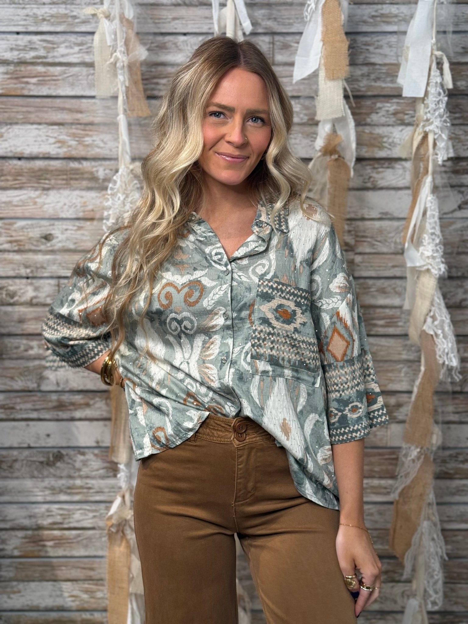 Sahara Mirage Top - Mainstream Boutique