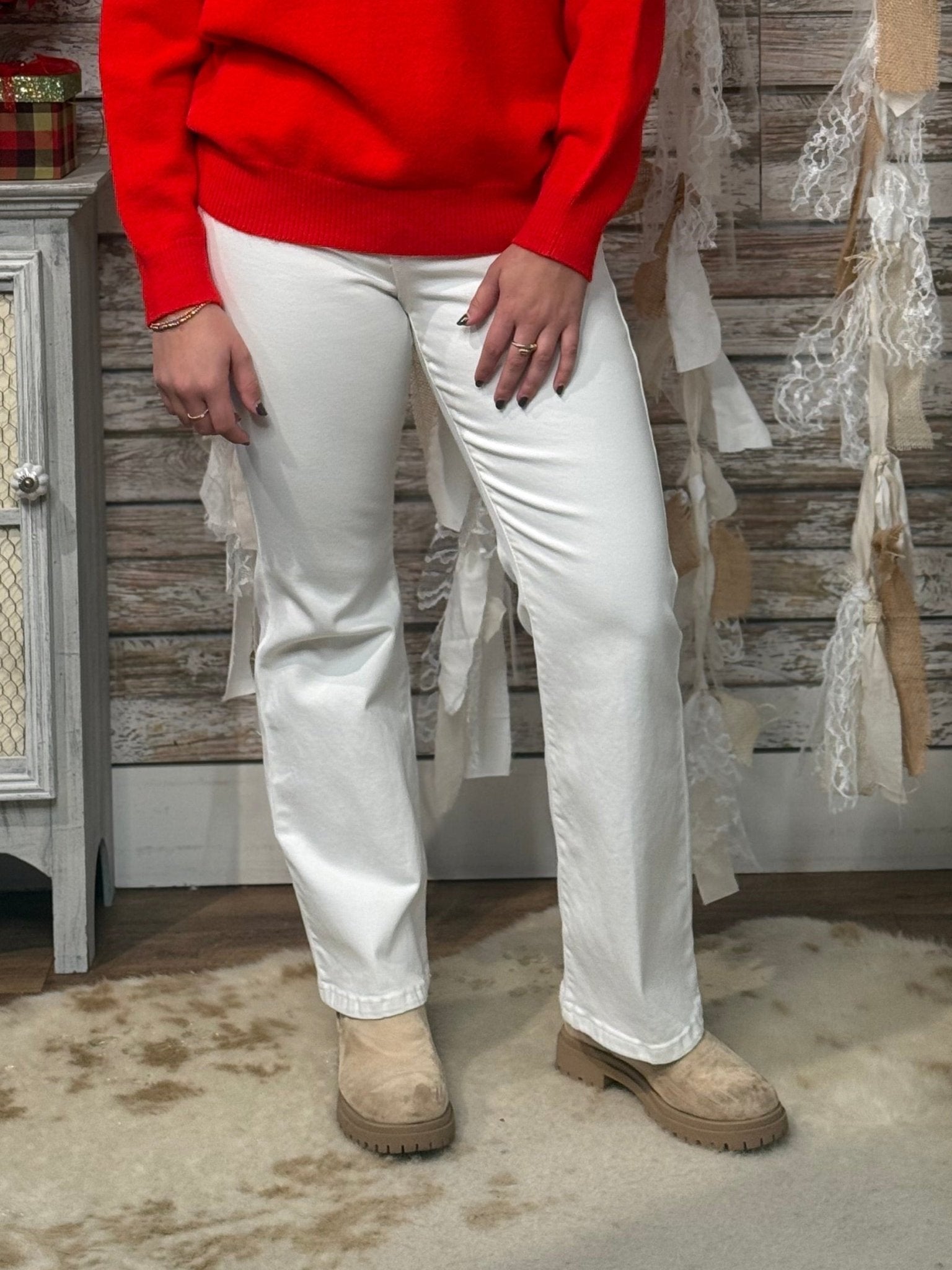 Lucy High - Rise Bootcut Jeans – 30” Inseam - Mainstream Boutique