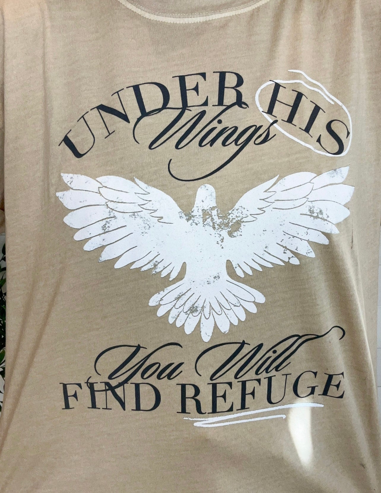 Mac And Me Under His Wings Graphic Tee - Mainstream Boutique