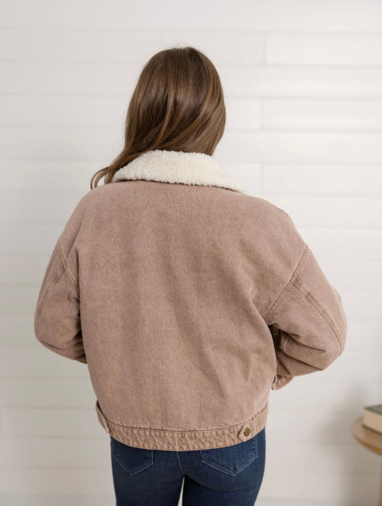 Blouson Denim Jacket - Mainstream Boutique