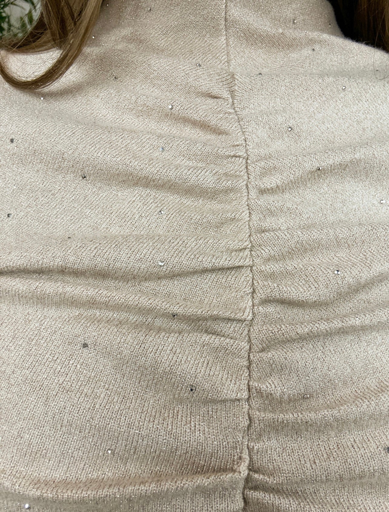 Mini Gem Ruched Front Top - Mainstream Boutique