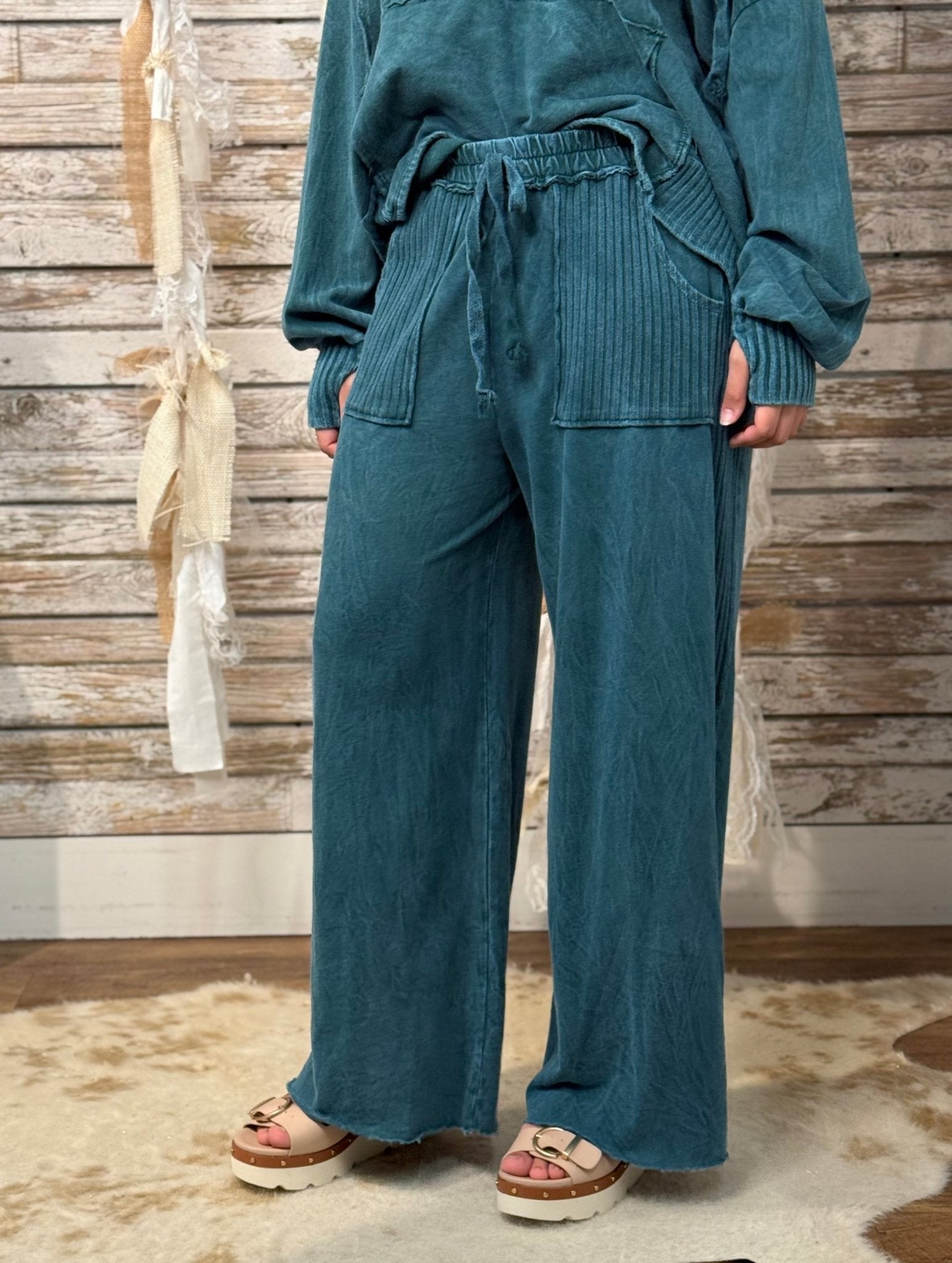 Mineral Drift Wide Leg Pants - Mainstream Boutique