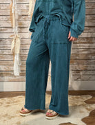 Mineral Drift Wide Leg Pants - Mainstream Boutique