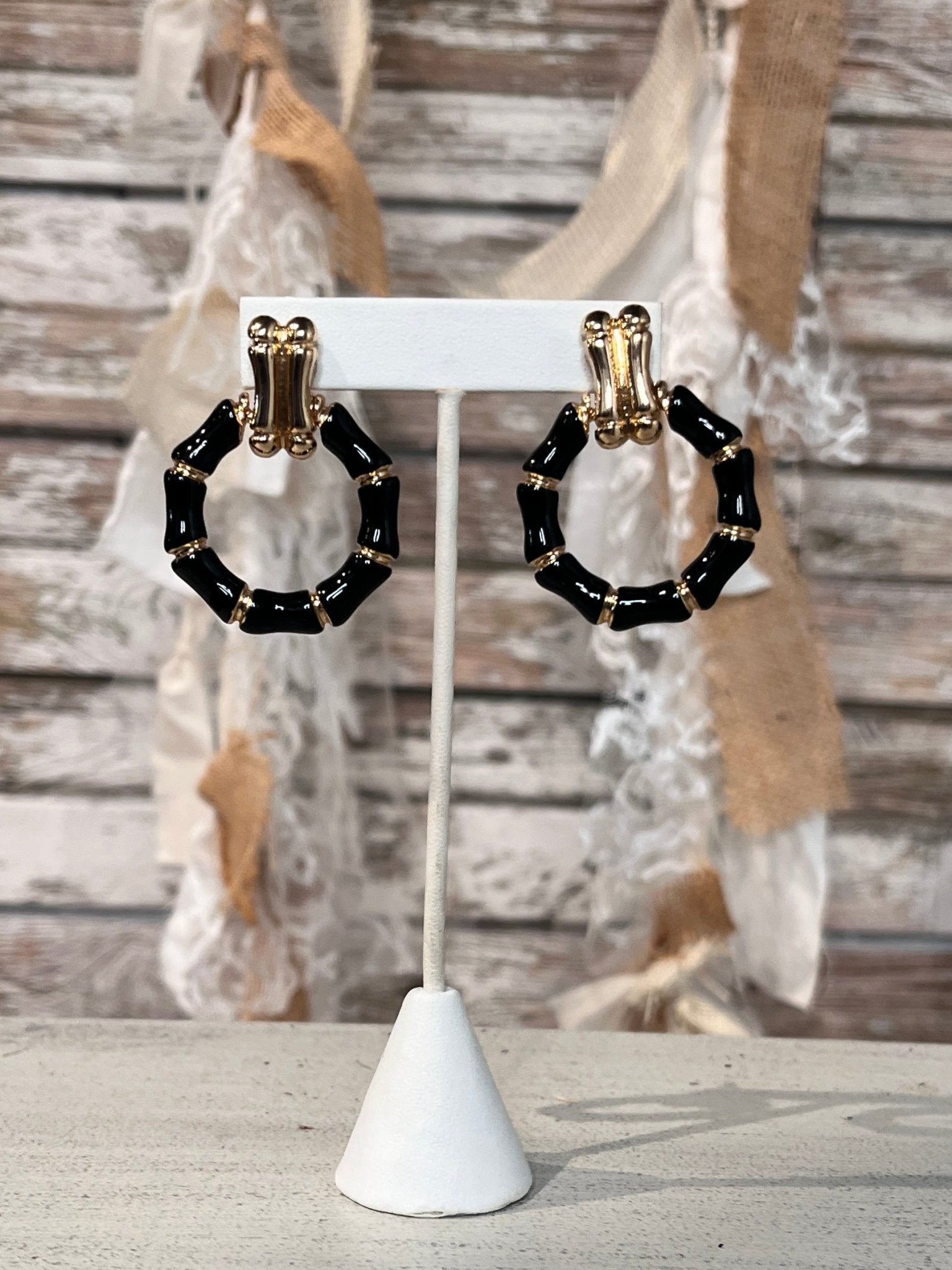 Bamboo Luxe Earrings - Mainstream Boutique