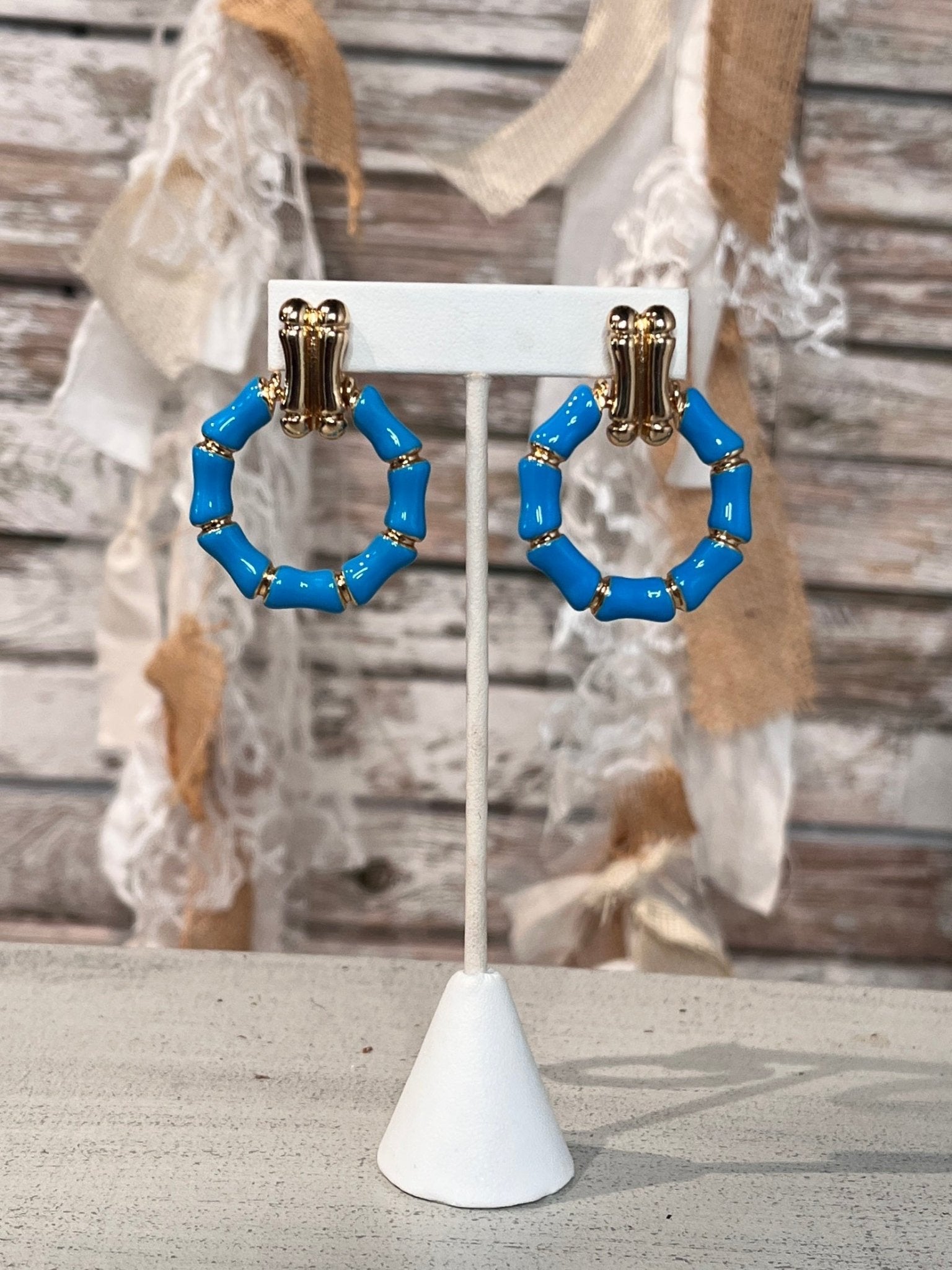 Bamboo Luxe Earrings - Mainstream Boutique