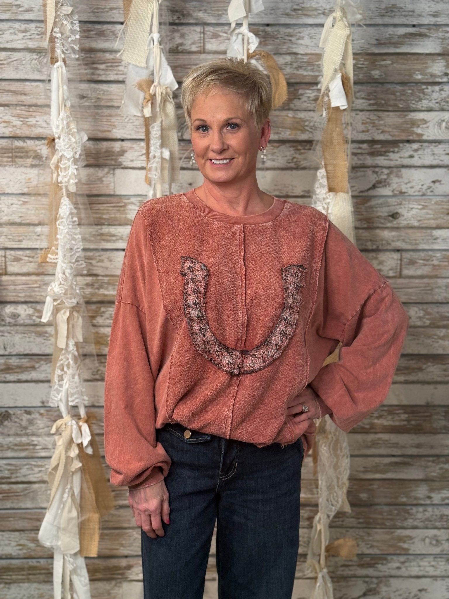 Lucky Break Sweatshirt - Mainstream Boutique