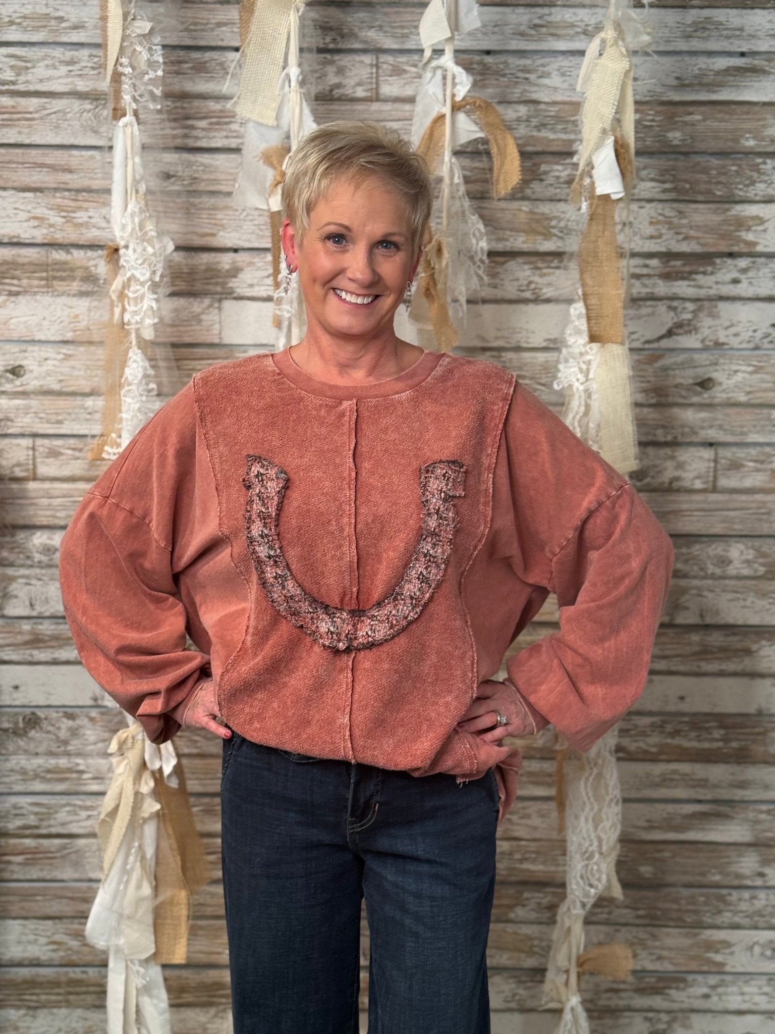 Lucky Break Sweatshirt - Mainstream Boutique