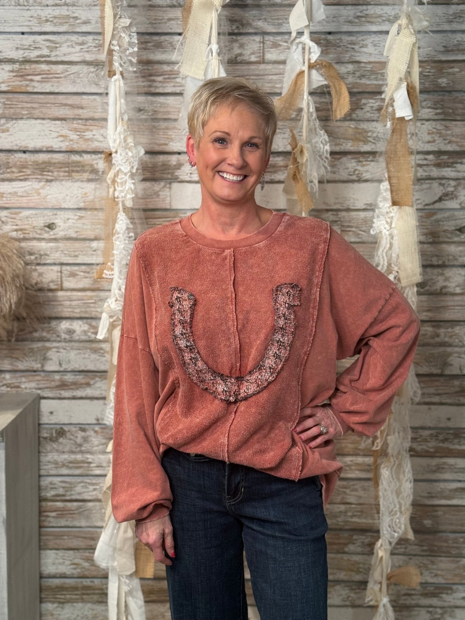 Lucky Break Sweatshirt - Mainstream Boutique