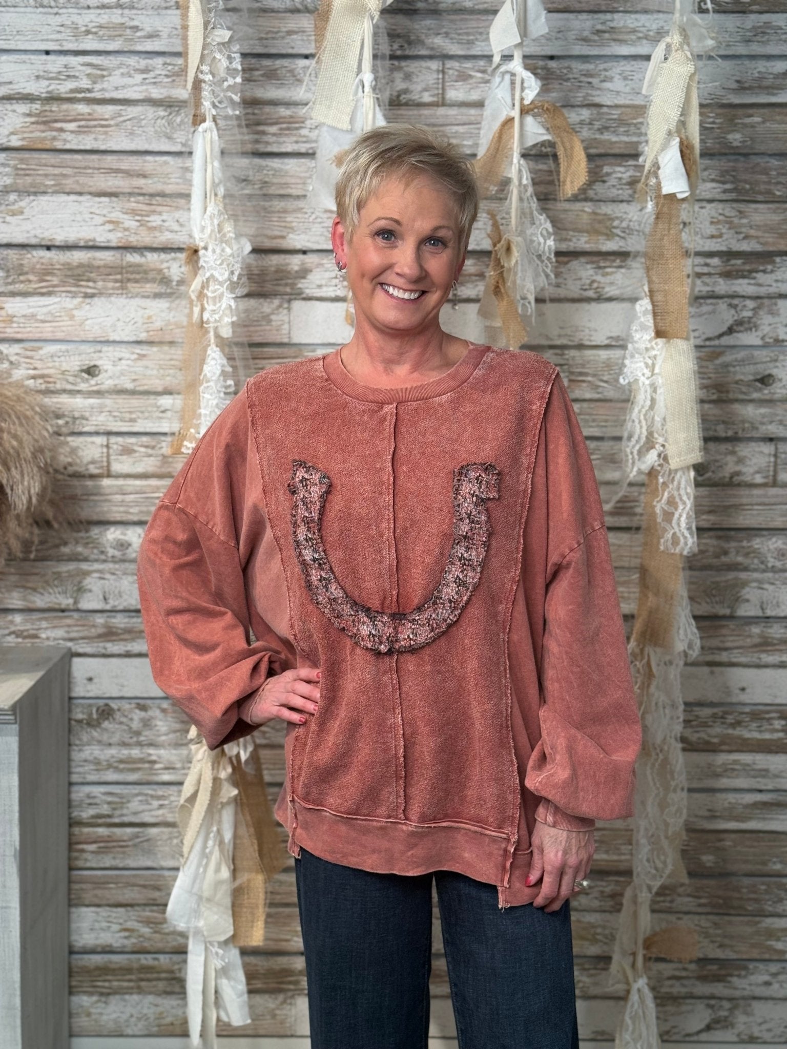 Lucky Break Sweatshirt - Mainstream Boutique