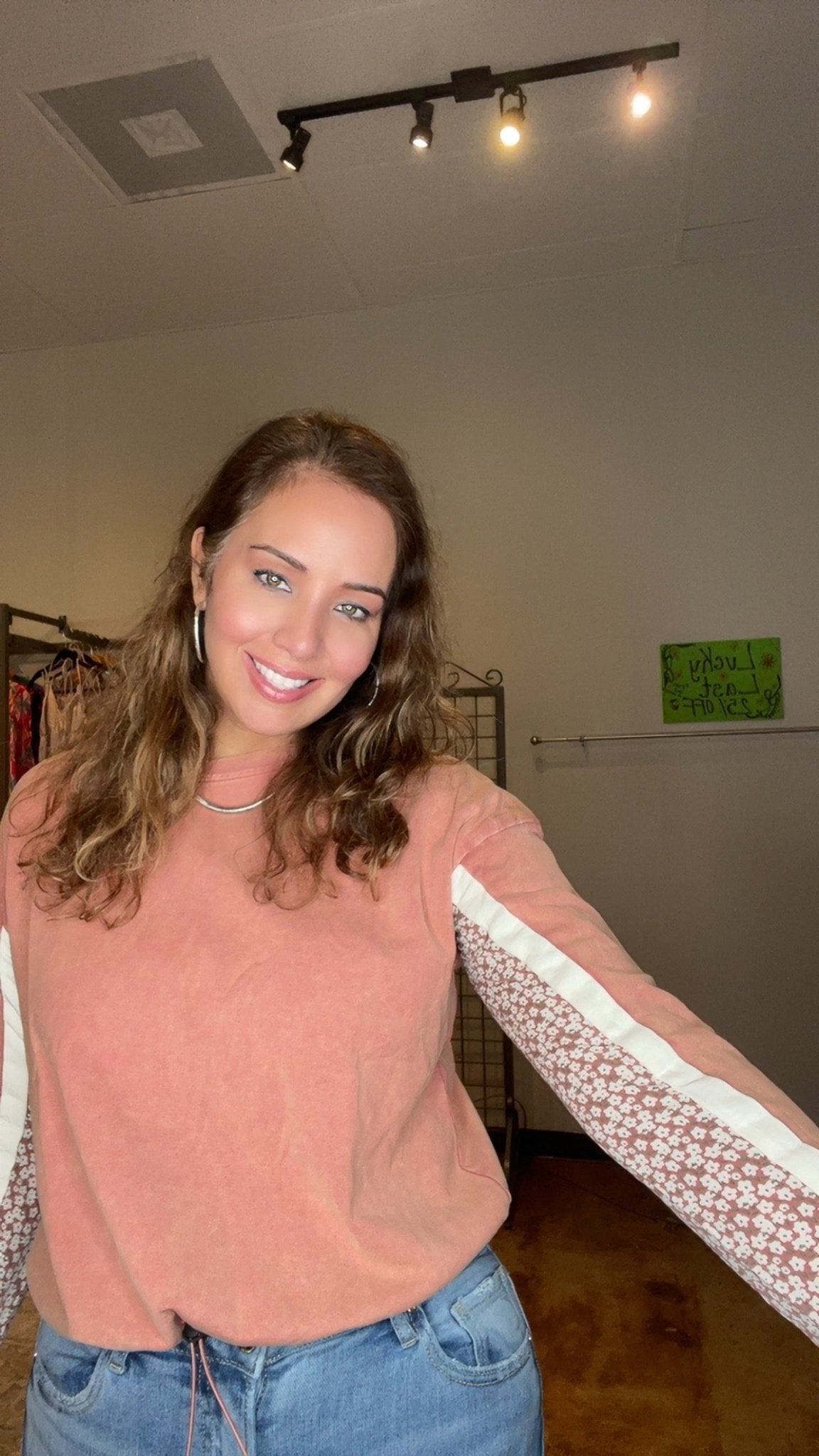 Mix Media Terry Top - Mainstream Boutique