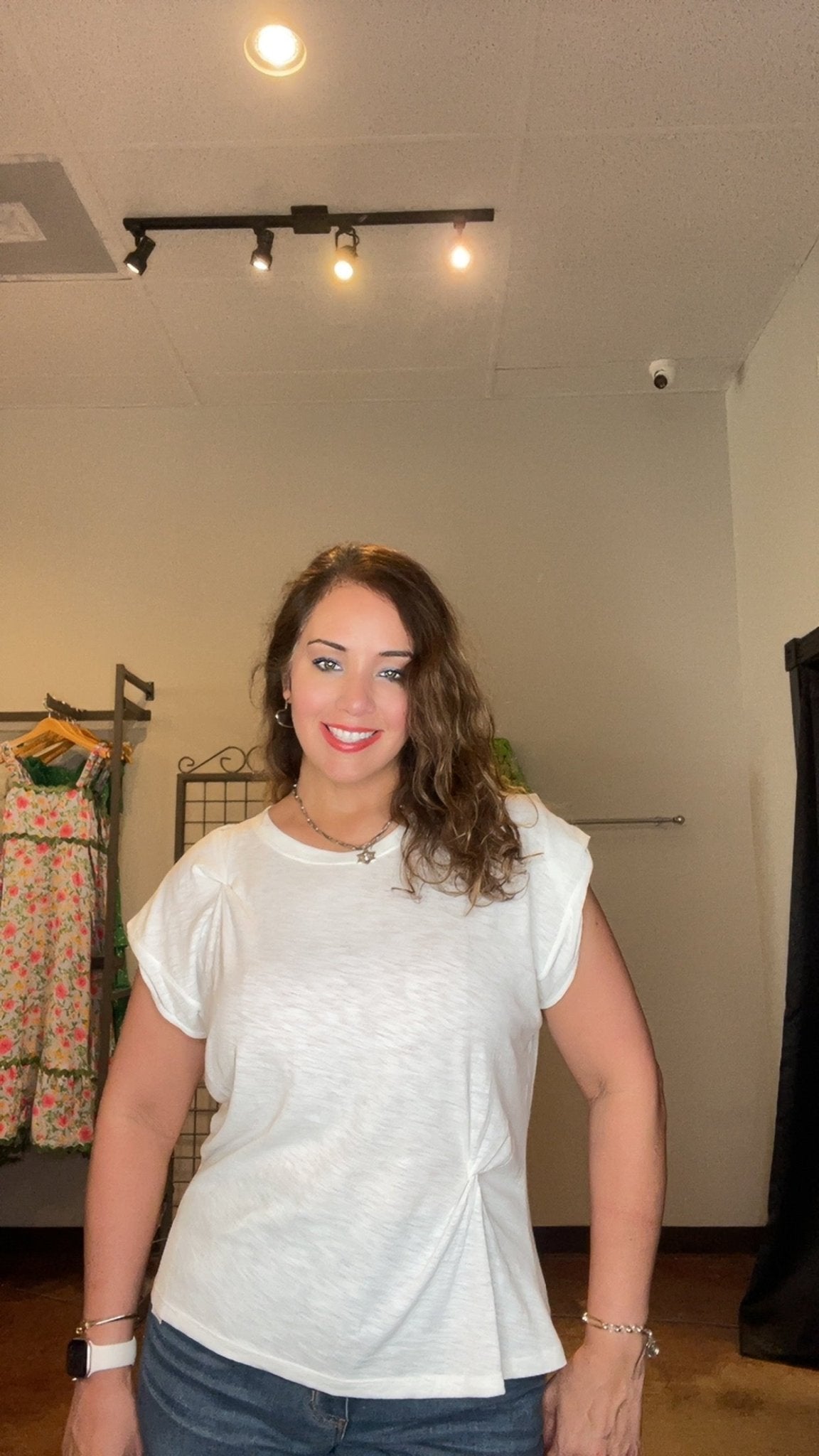 Extended Origami Cap Sleeve Asymmetric Top - Mainstream Boutique